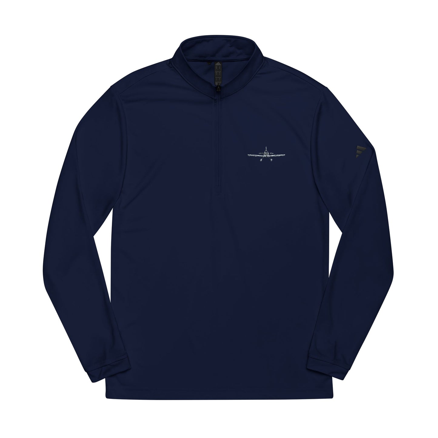 RV-8 Embroidered  Adidas Quarter-Zip Pullover