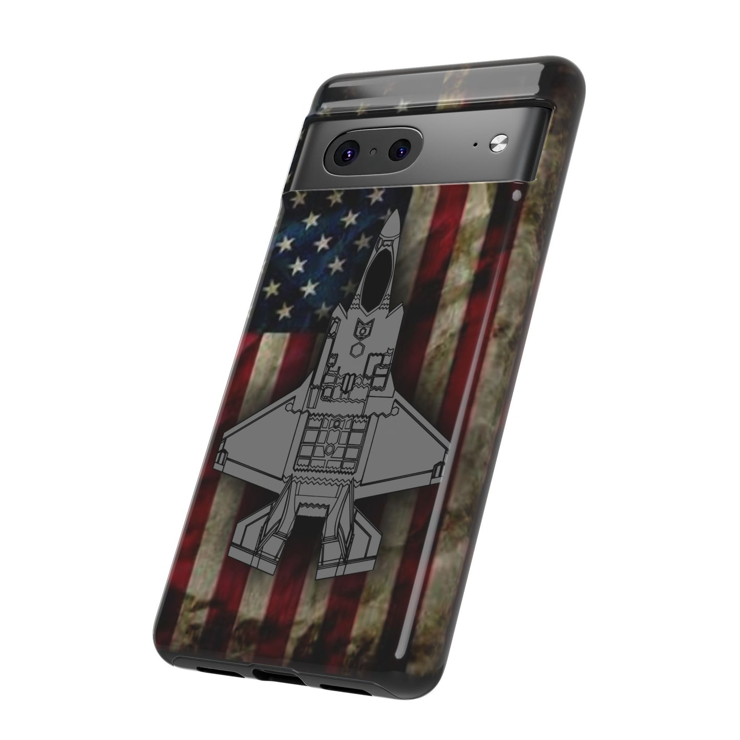 F-35A Old Glory Tough Cases for iPhone, Samsung, Google