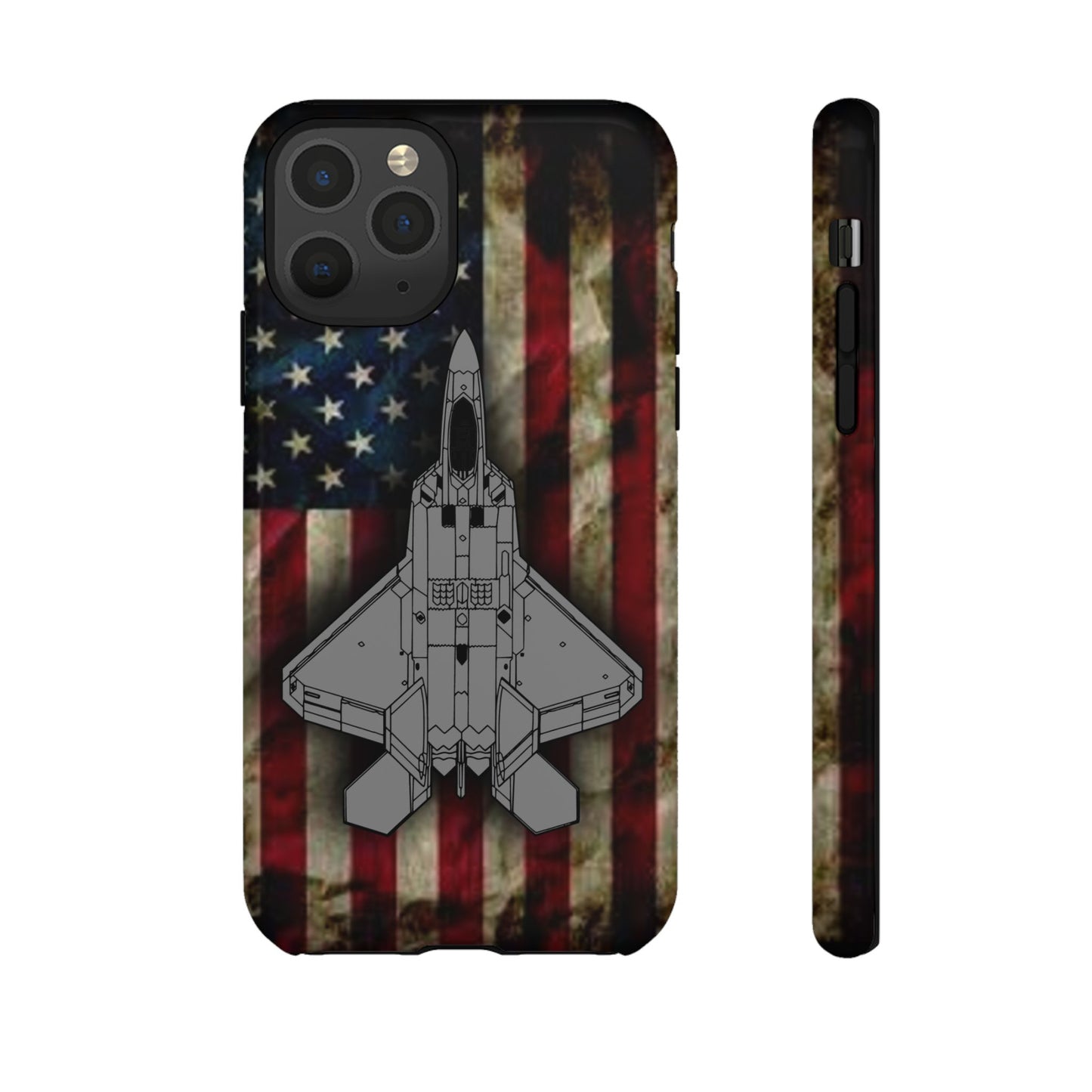 F-22 Old Glory Tough Cases for iPhone, Samsung, Google