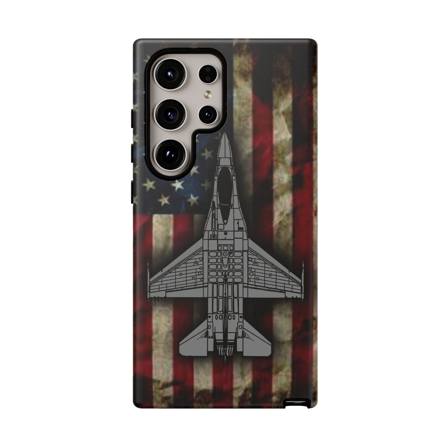 F-16 Old Glory Tough Cases for iPhone, Samsung, Google