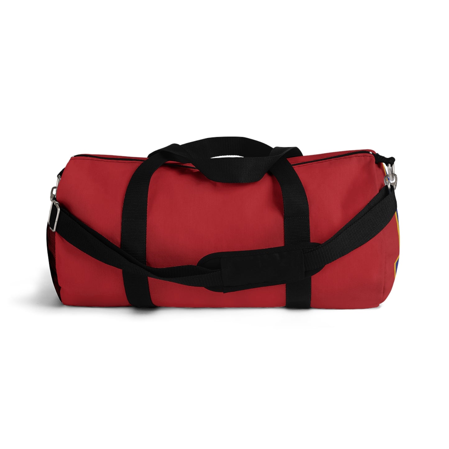 389FS T-Bolts Duffel Bag, Dark Red