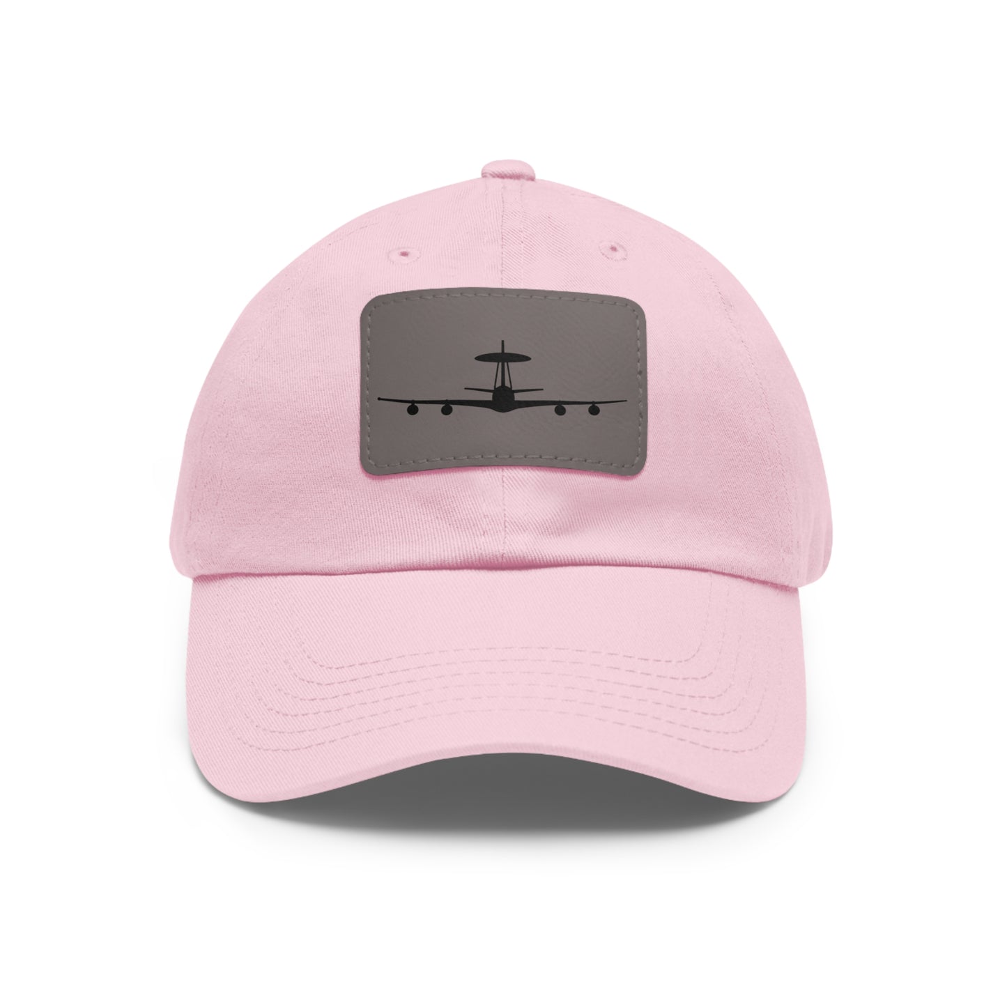 E-3 Silhouette Leather Patch Hat, Multiple Colors