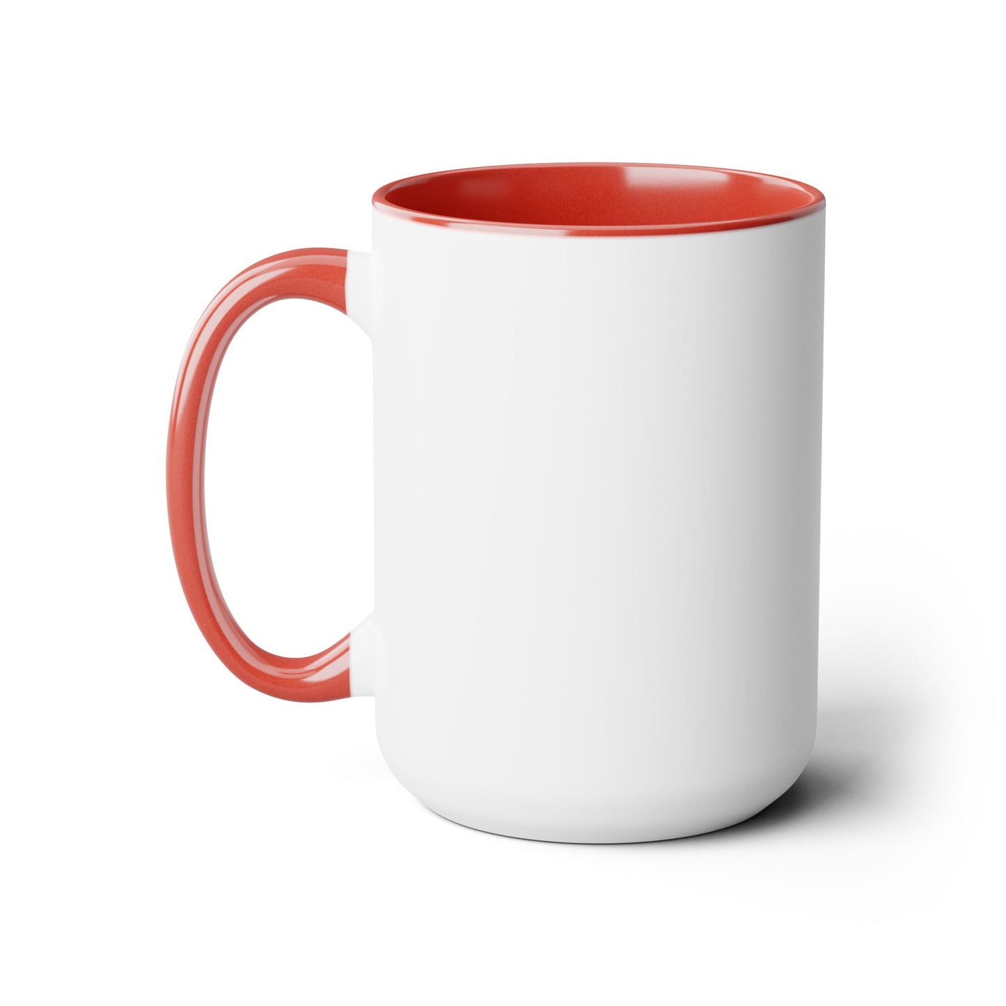 F-16 Two-Tone Heart Contrail Coffee Mugs, 15oz