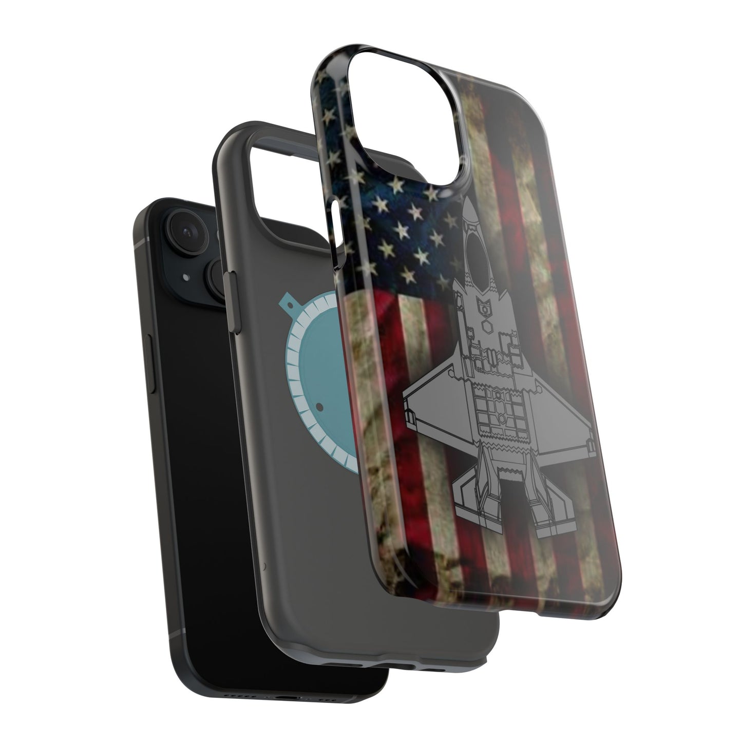 F-35A Old Glory Magnetic Tough Cases for iPhone