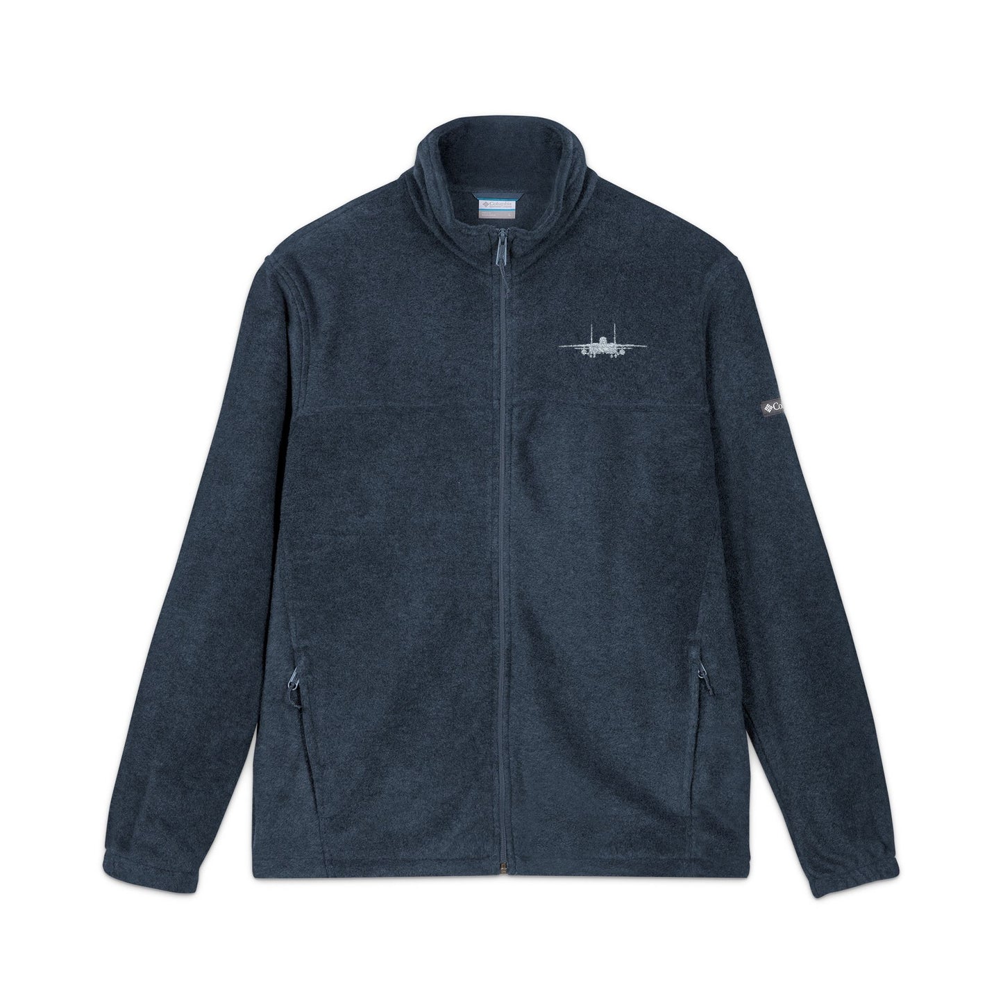 F-15E Nose-On Embroidered Columbia Fleece Jacket