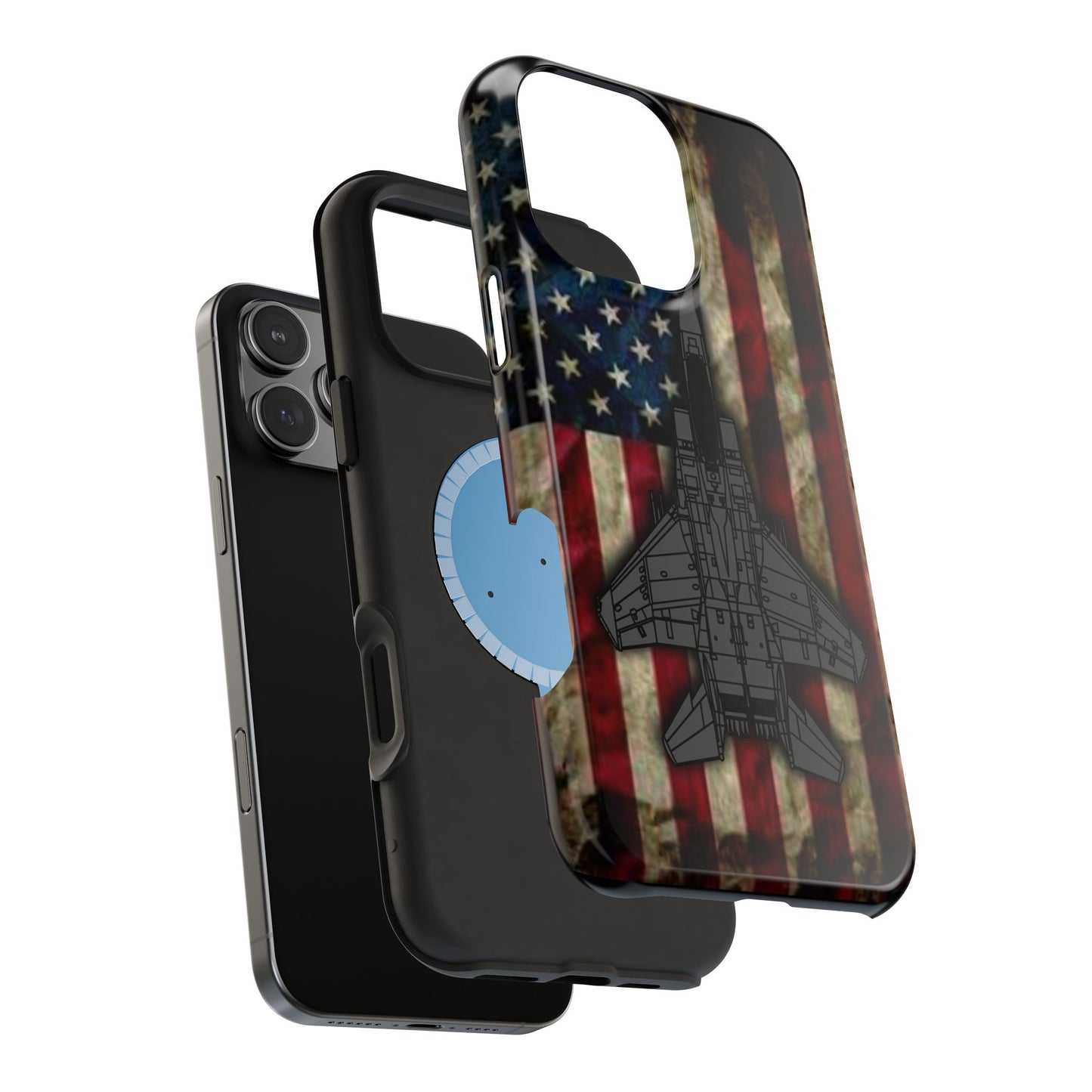 F-15E Old Glory Magnetic Tough Cases for iPhone