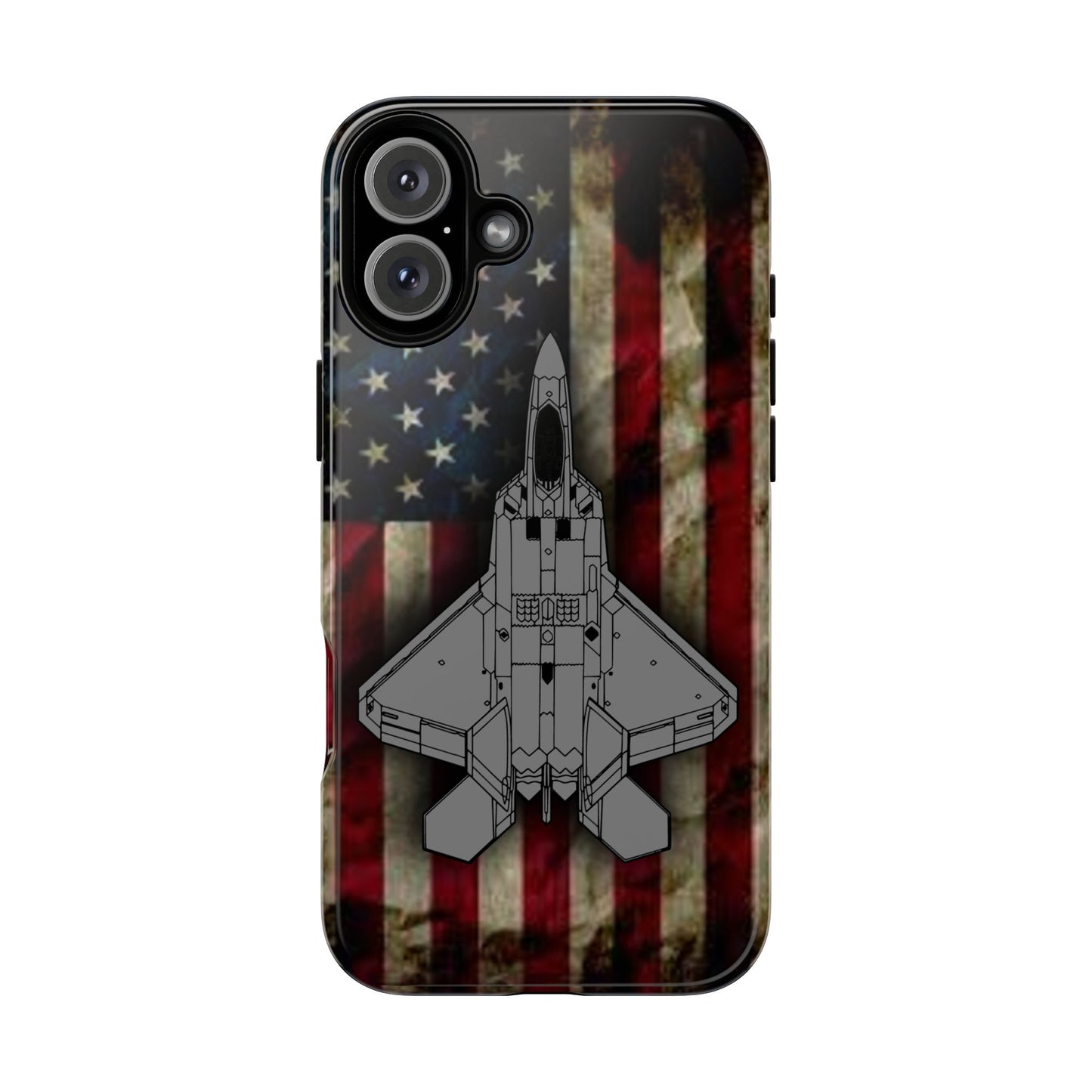 F-22 Old Glory Tough Cases for iPhone, Samsung, Google