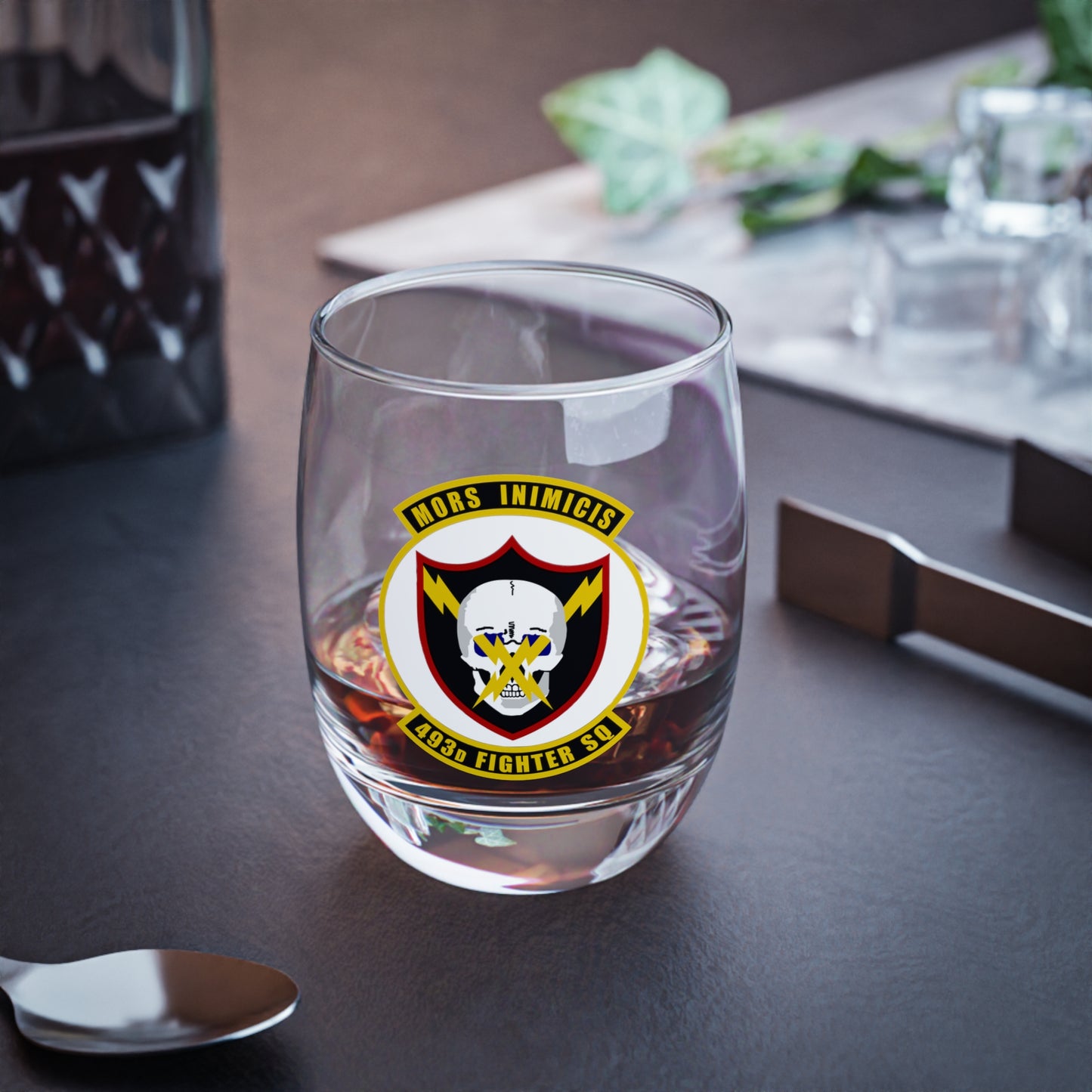 493FS "Grim Reapers" Whiskey Glass, 6oz