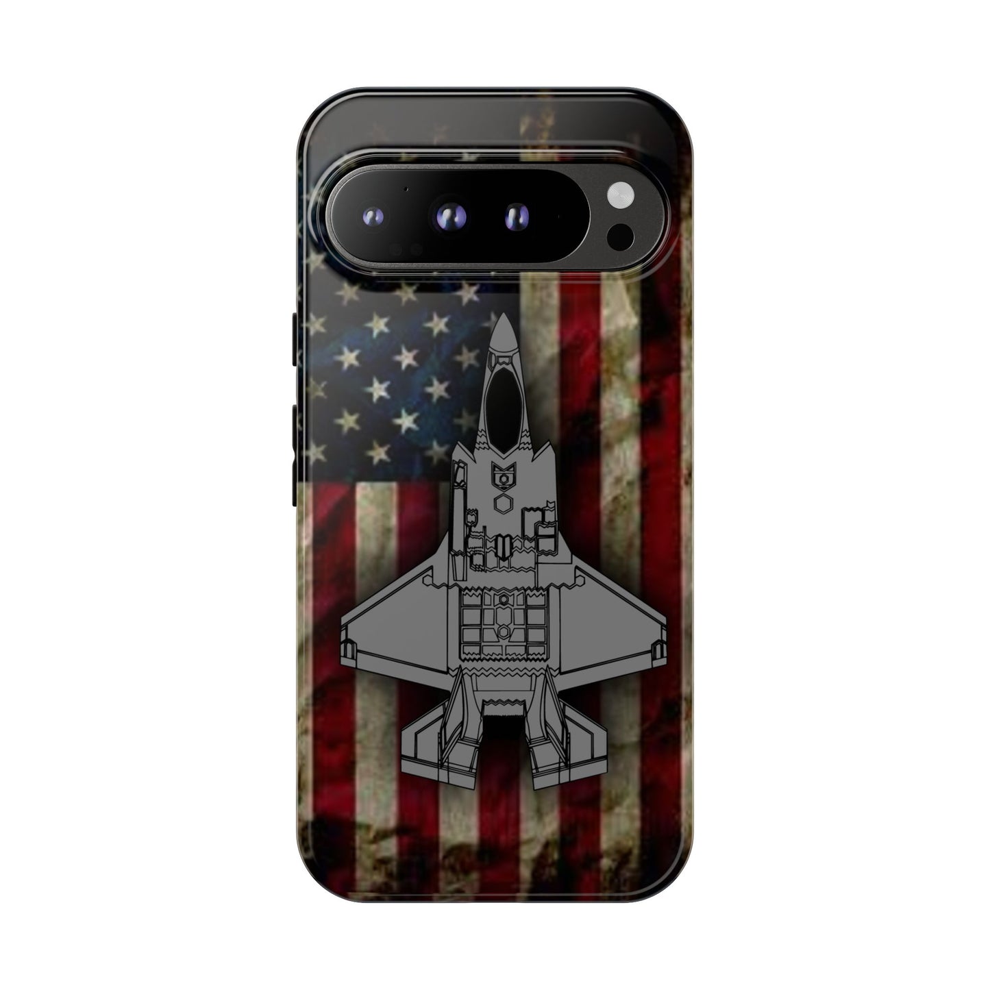 F-35A Old Glory Tough Cases for iPhone, Samsung, Google