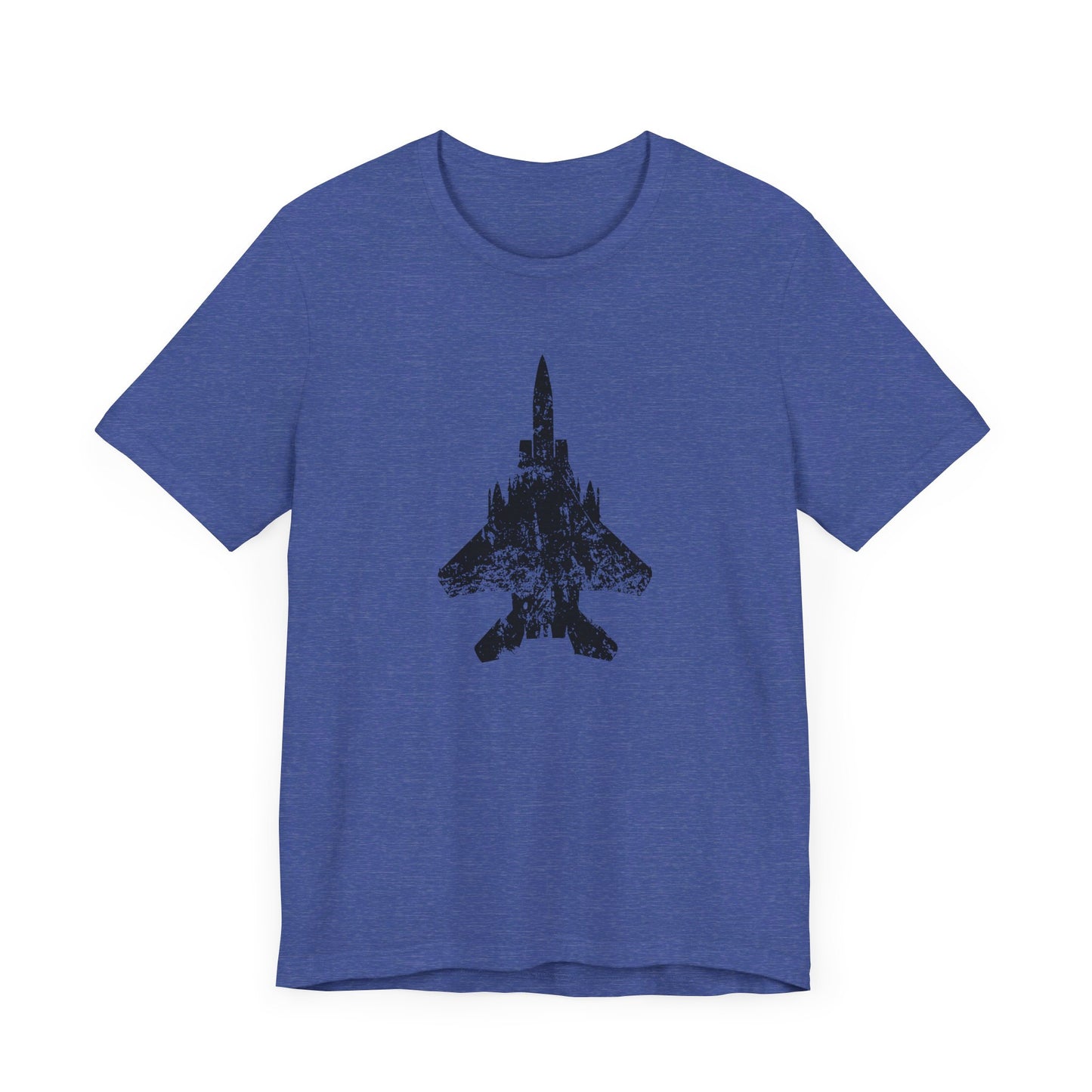 F-15E Grunge Unisex Jersey Short Sleeve Tee