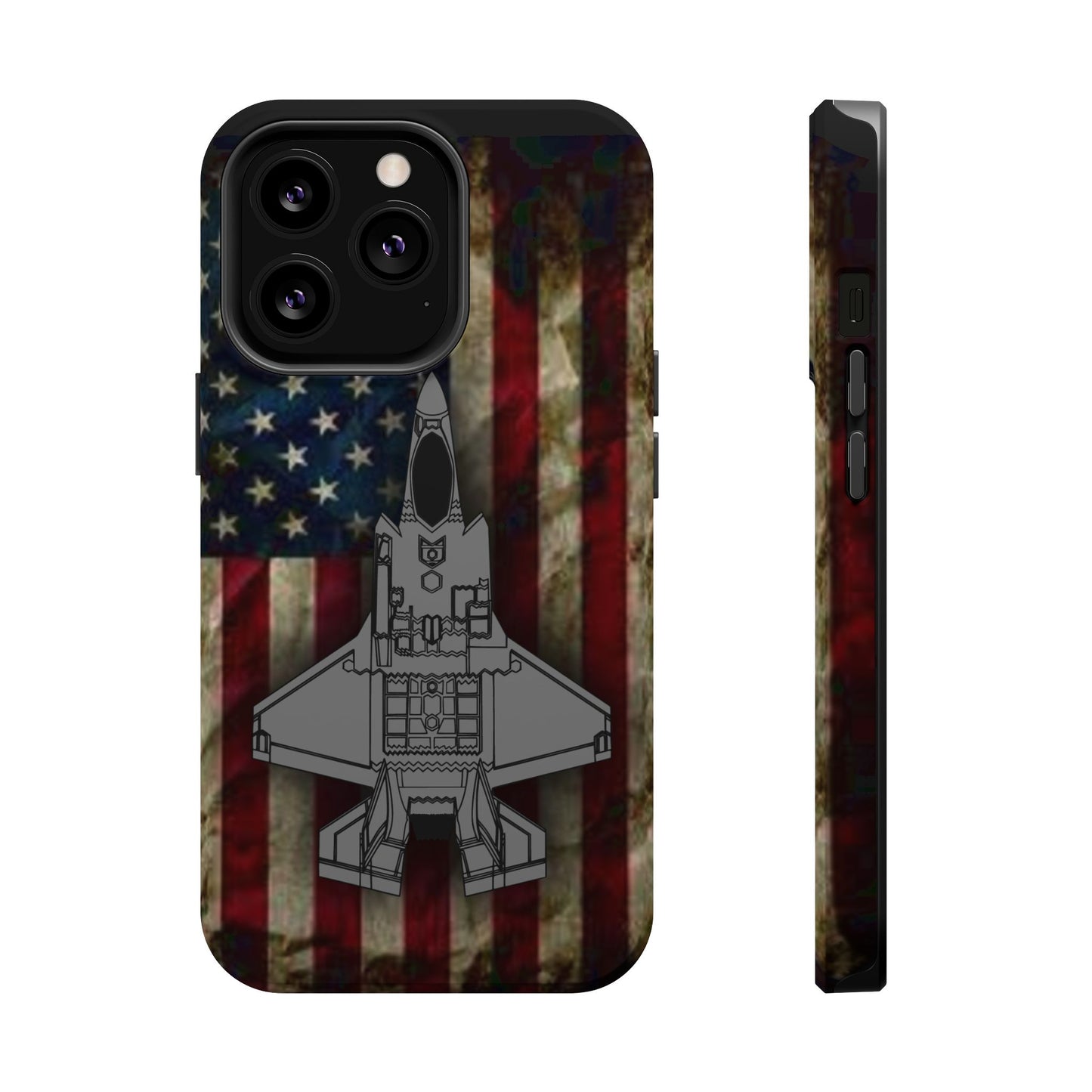 F-35A Old Glory Magnetic Tough Cases for iPhone & Samsung
