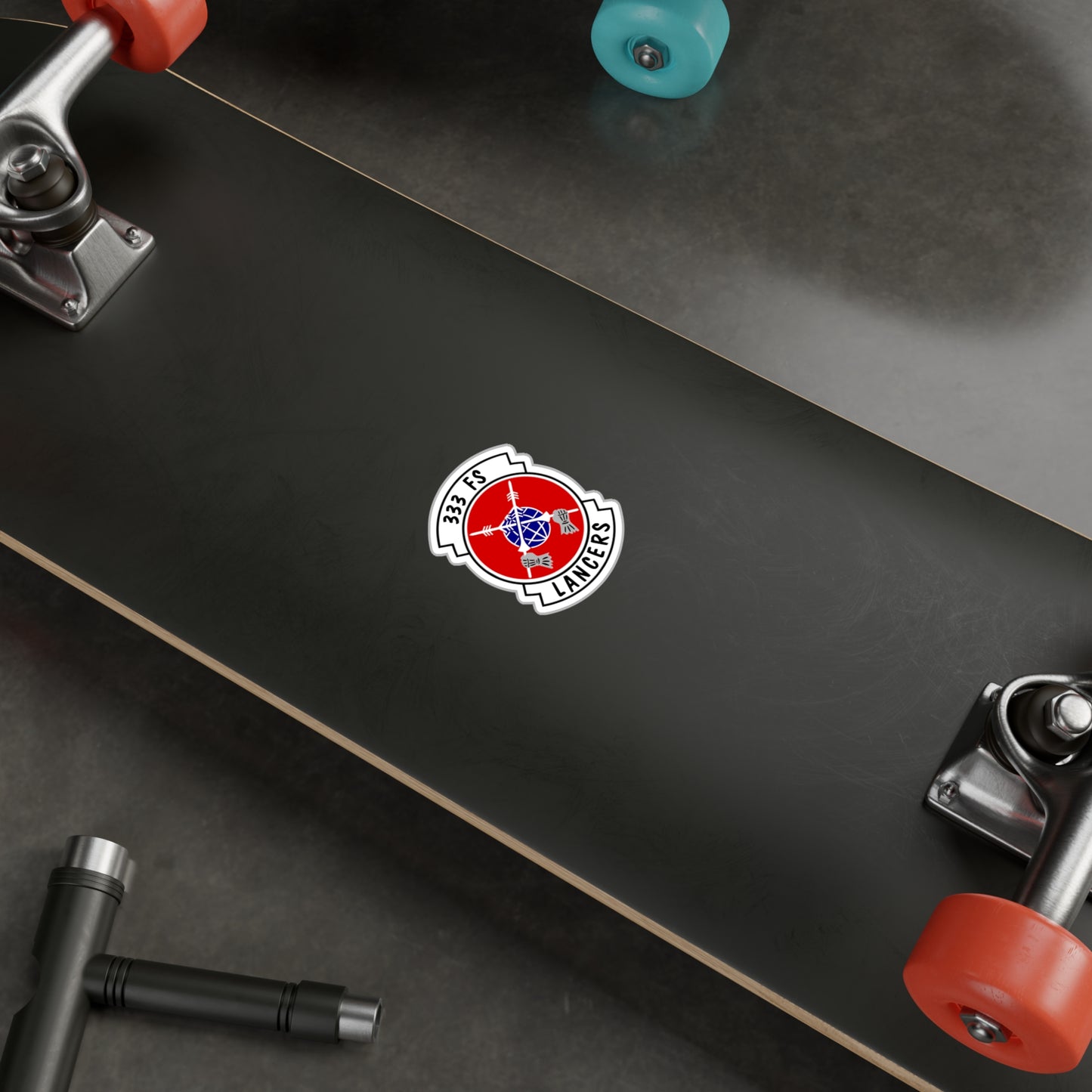 333FS "Lancers" Vinyl Decal, Indoor/Outdoor, 4 Sizes Available