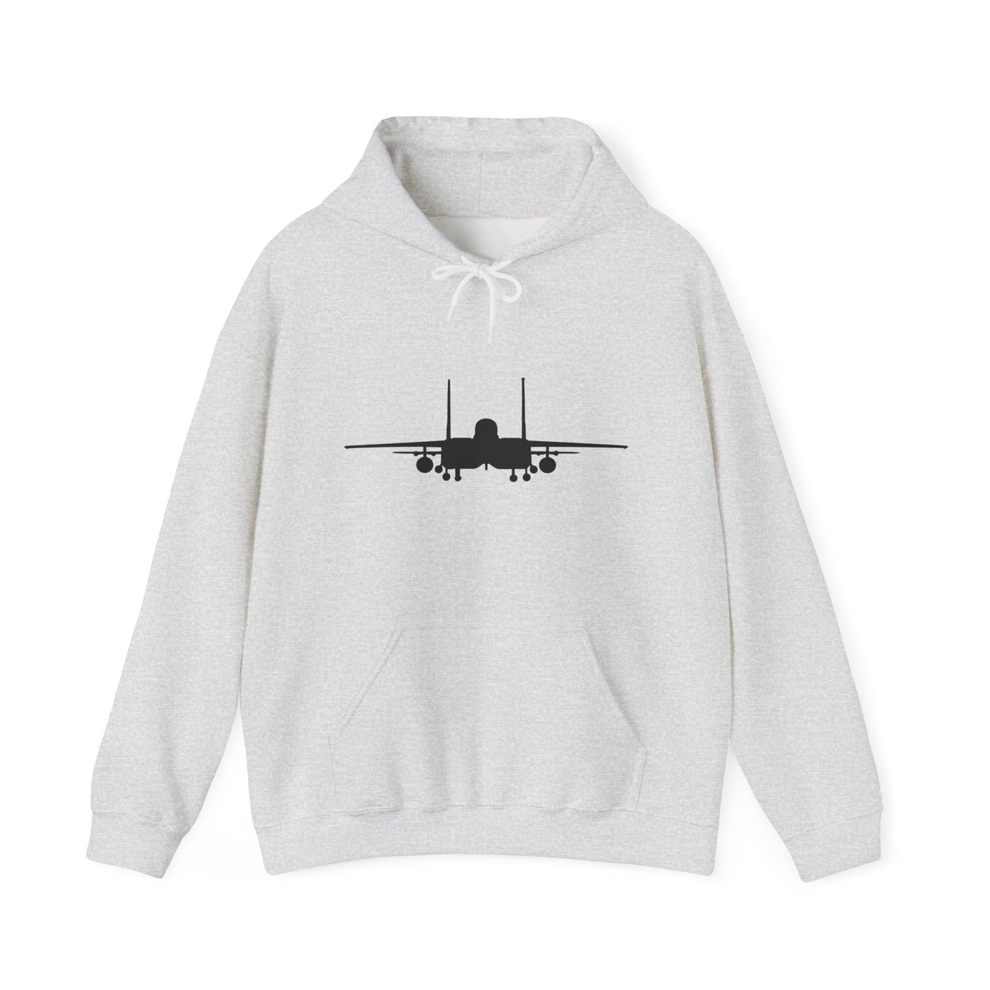 F-15E Front Silhouette Heavy Blend™ Hooded Sweatshirt