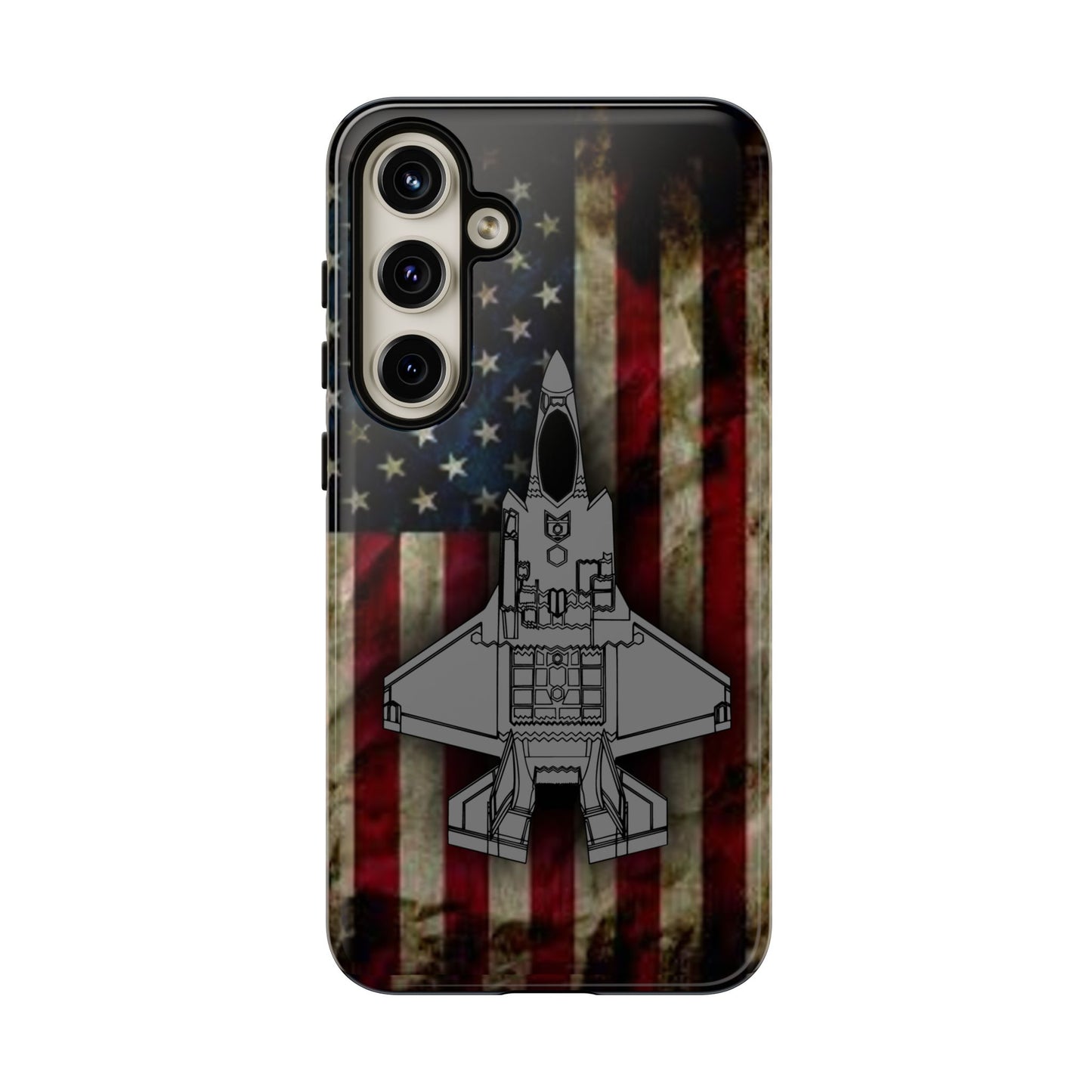 F-35A Old Glory Tough Cases for iPhone, Samsung, Google