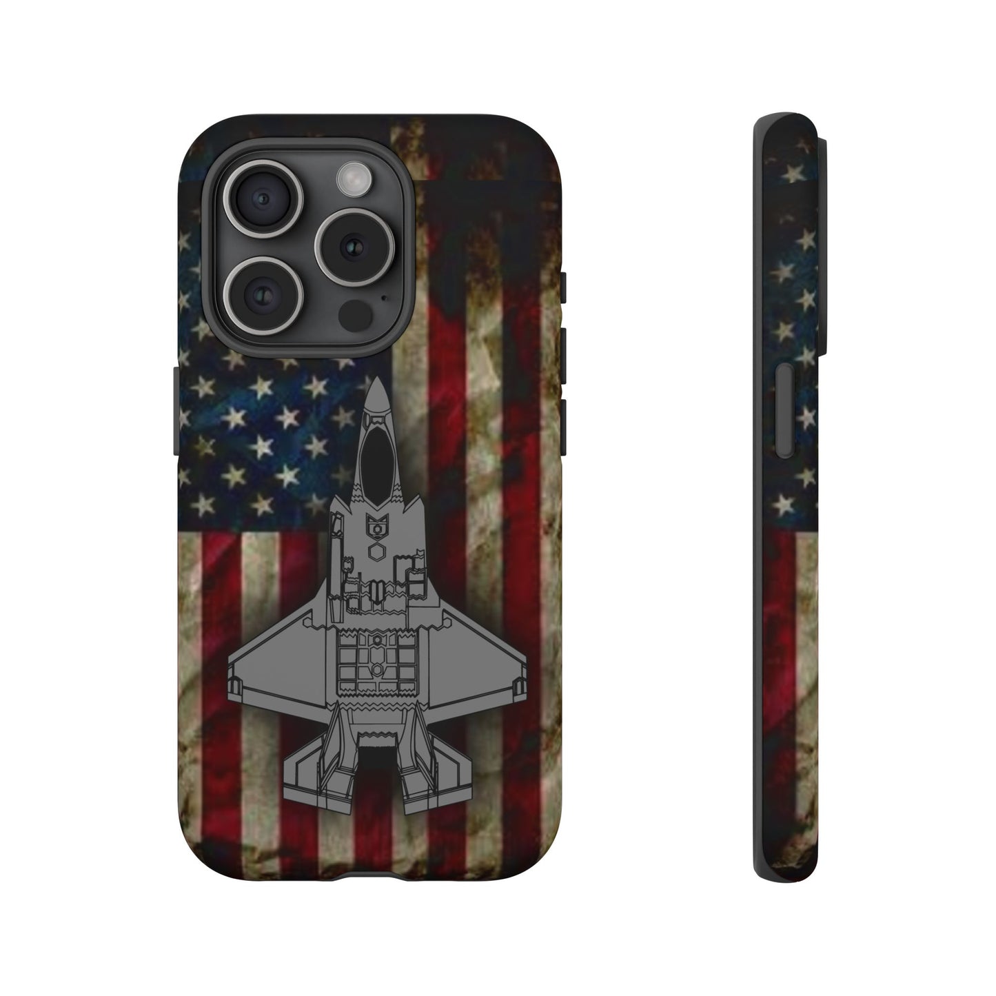 F-35A Old Glory Tough Cases for iPhone, Samsung, Google