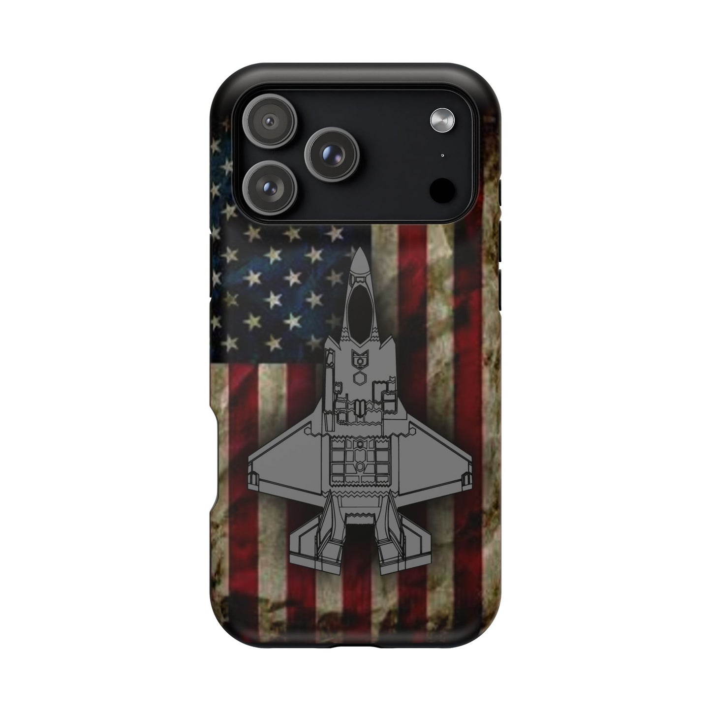F-35A Old Glory Magnetic Tough Cases for iPhone & Samsung