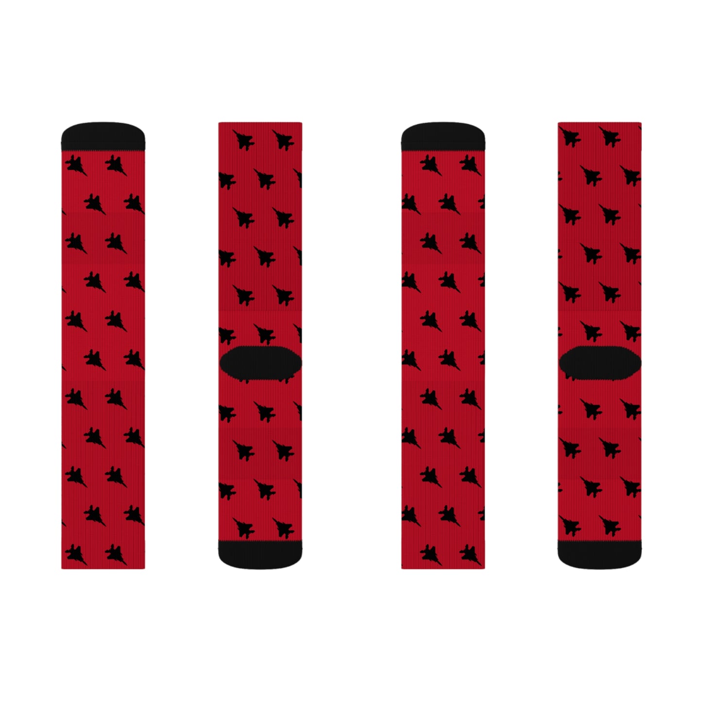 F-15E Socks, Red