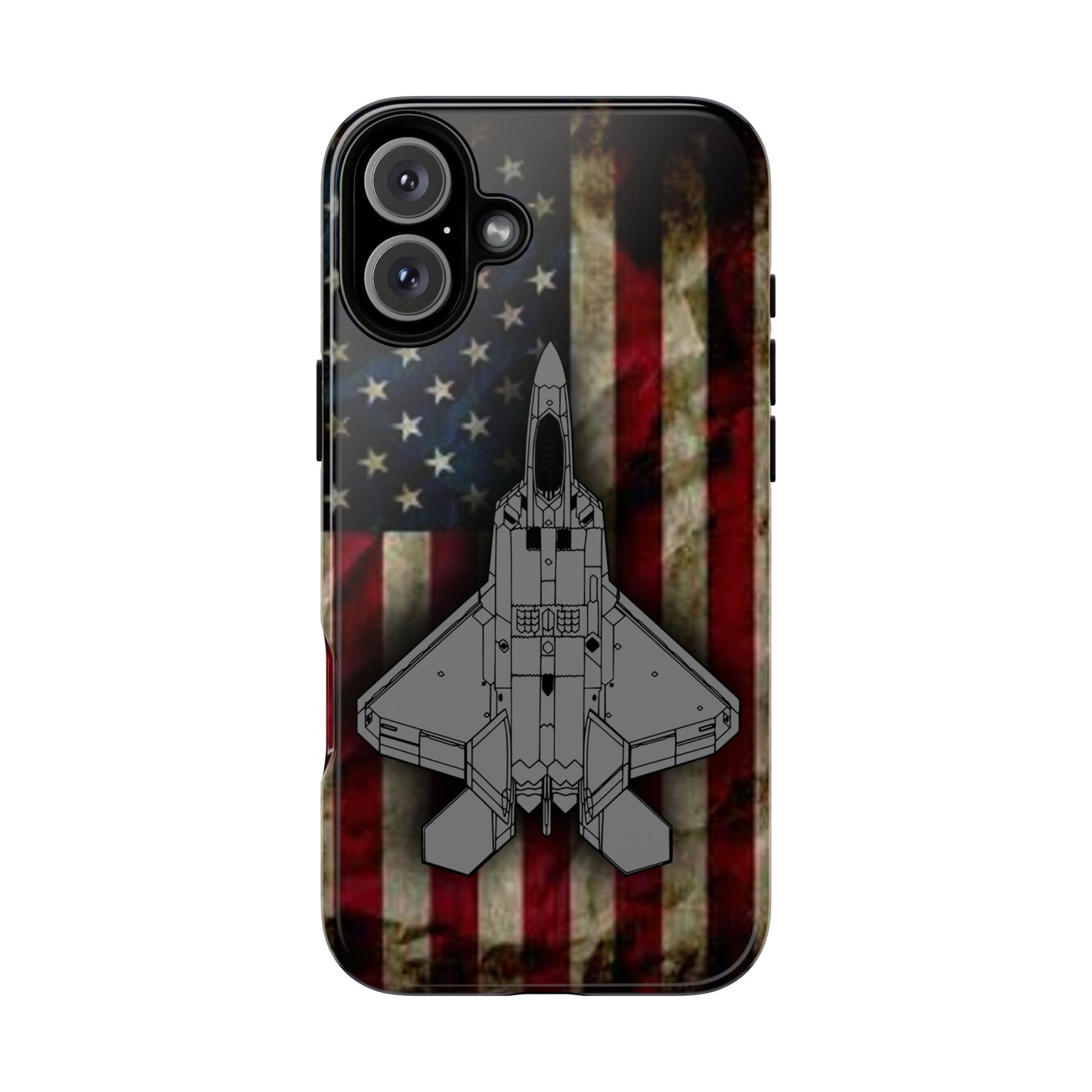 F-22 Old Glory Tough Cases for iPhone, Samsung, Google