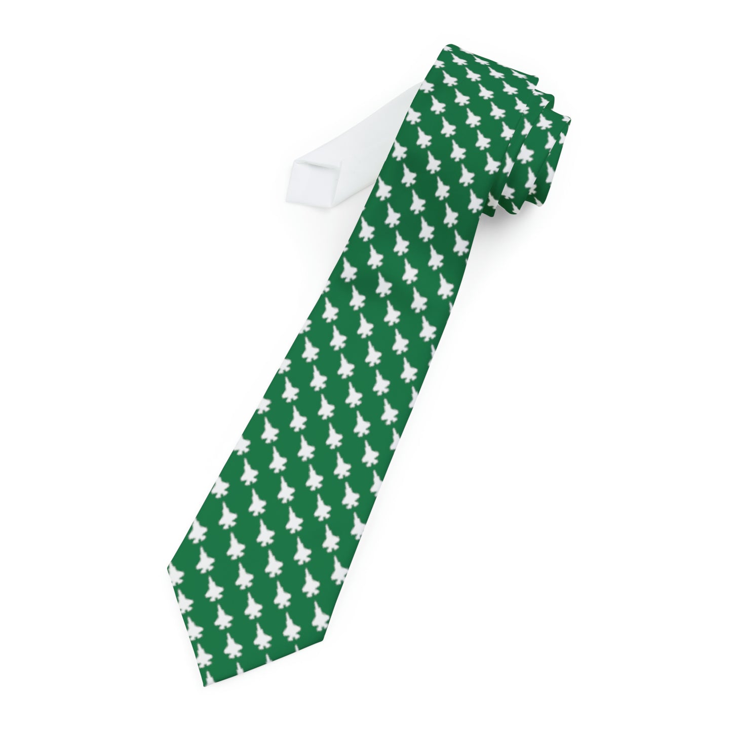 F-35A Necktie, Green/White