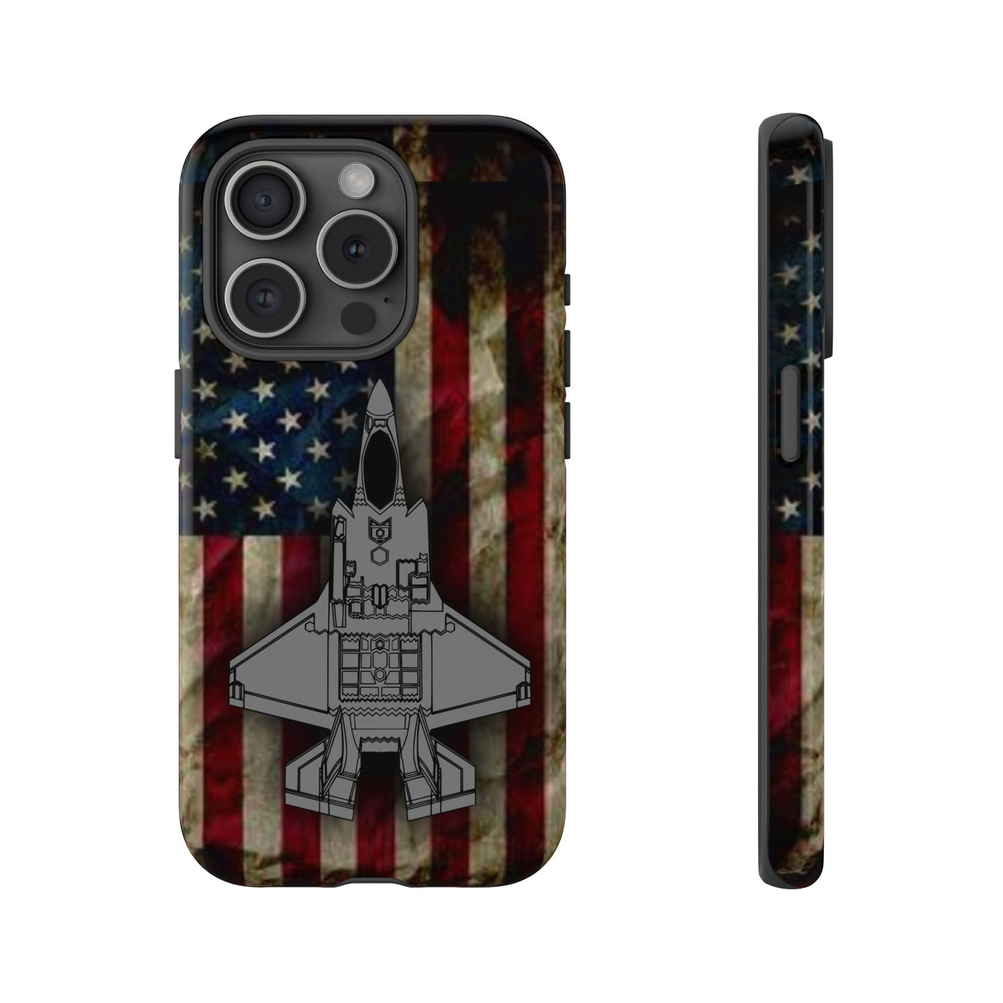 F-35A Old Glory Tough Cases for iPhone, Samsung, Google