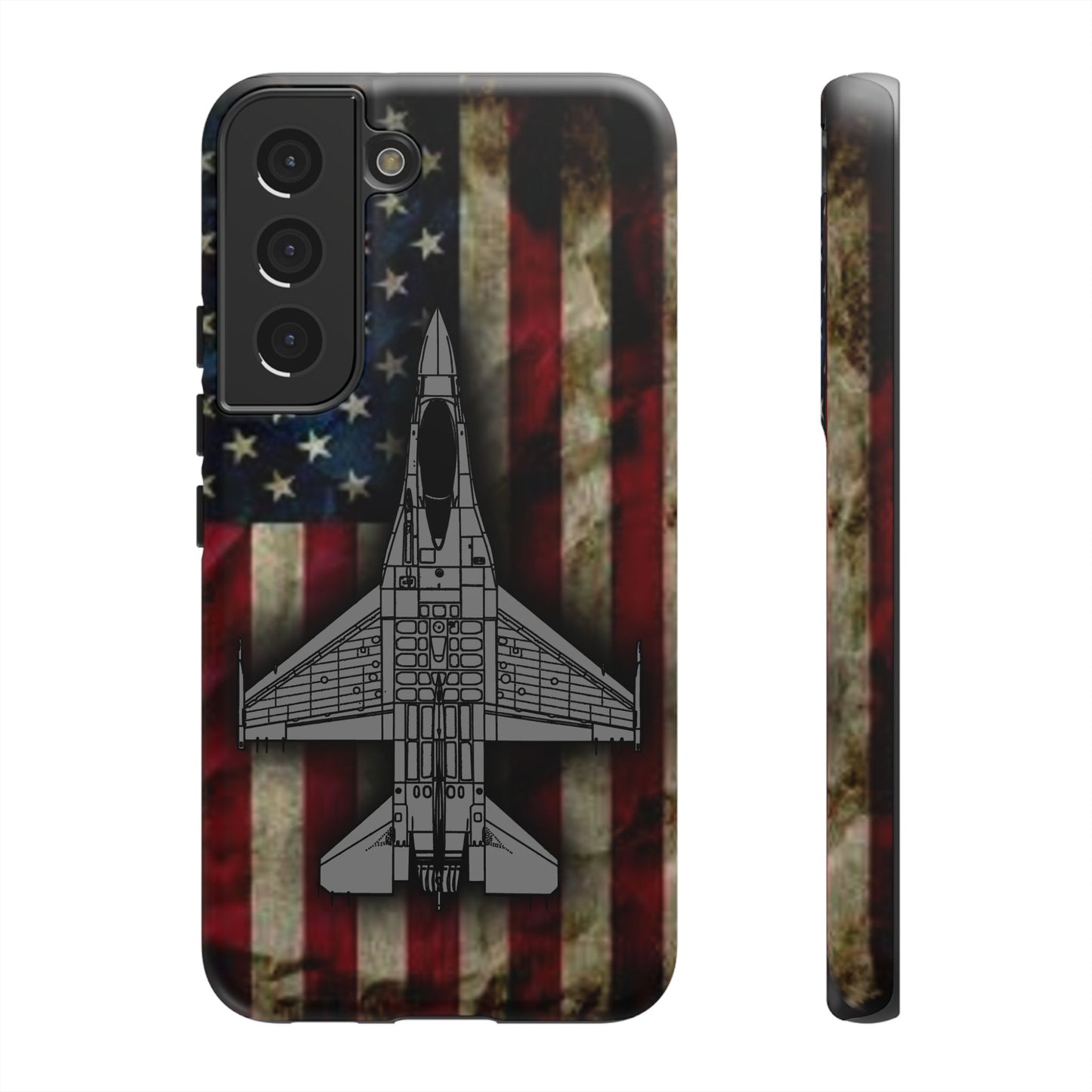 F-16 Old Glory Tough Cases for iPhone, Samsung, Google