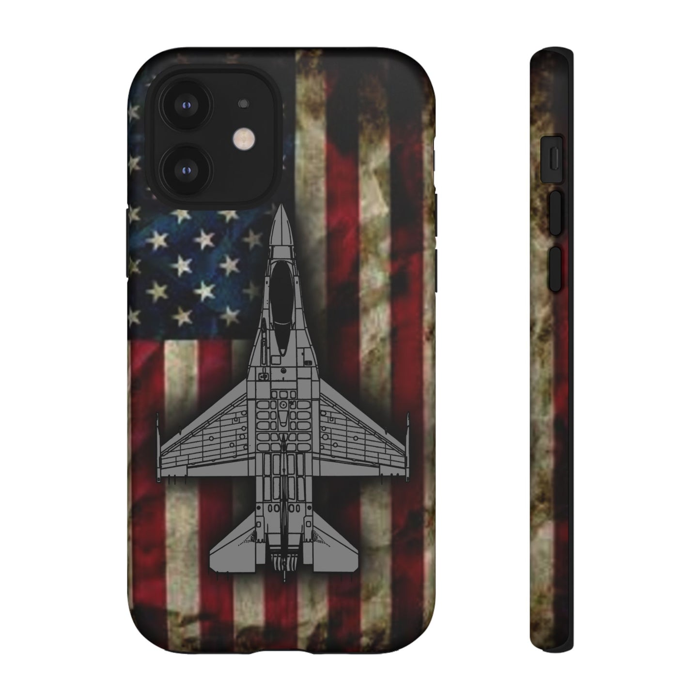 F-16 Old Glory Tough Cases for iPhone, Samsung, Google