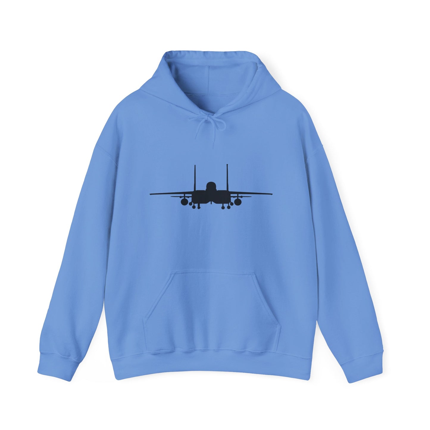 F-15E Front Silhouette Heavy Blend™ Hooded Sweatshirt