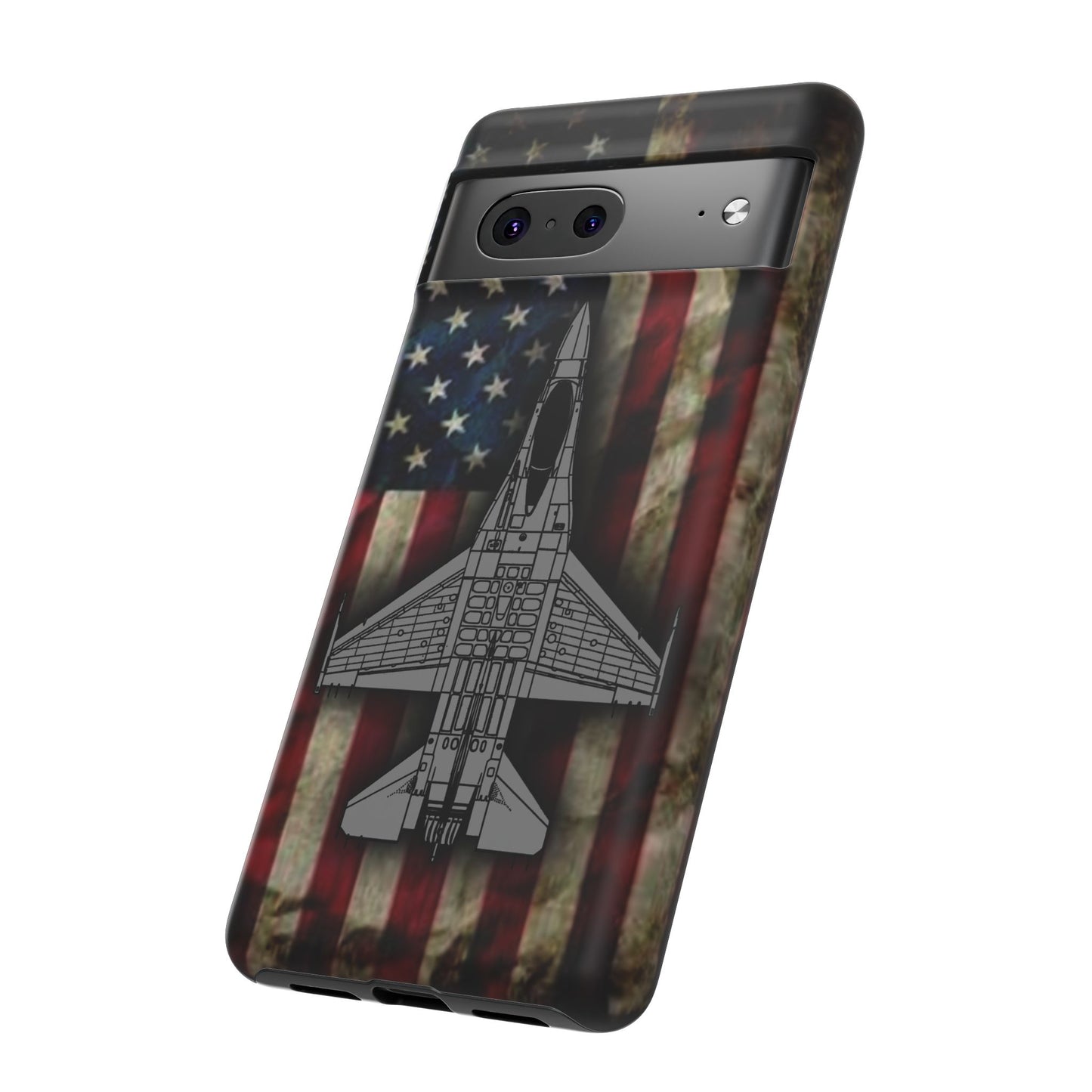 F-16 Old Glory Tough Cases for iPhone, Samsung, Google