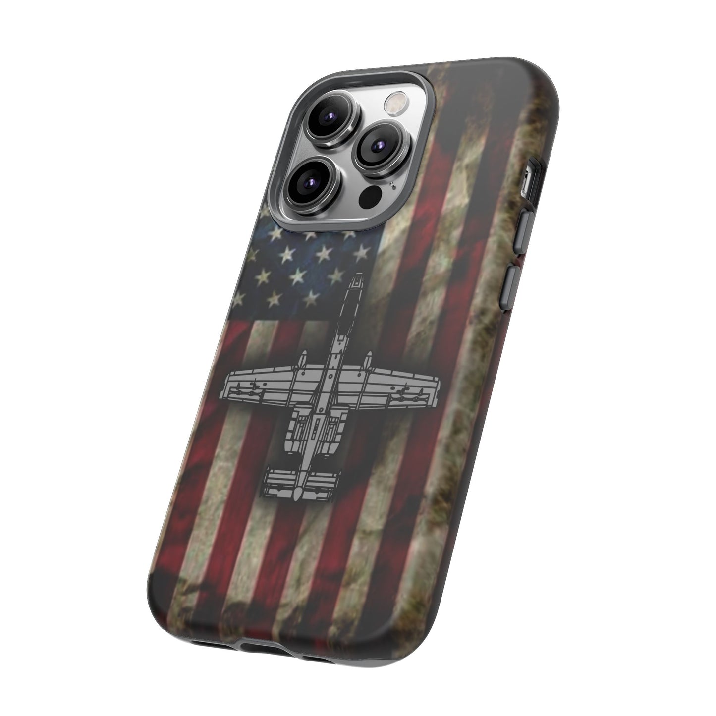 A-10 Old Glory Tough Cases for iPhone, Samsung, Google