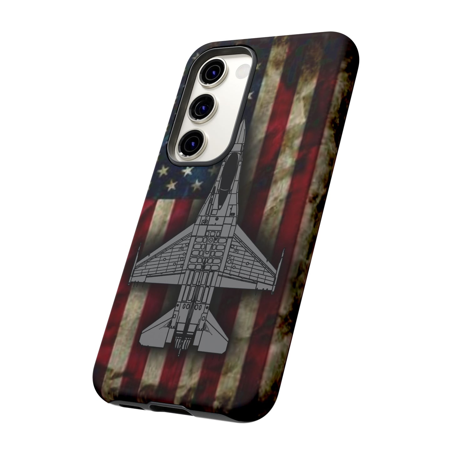 F-16 Old Glory Tough Cases for iPhone, Samsung, Google