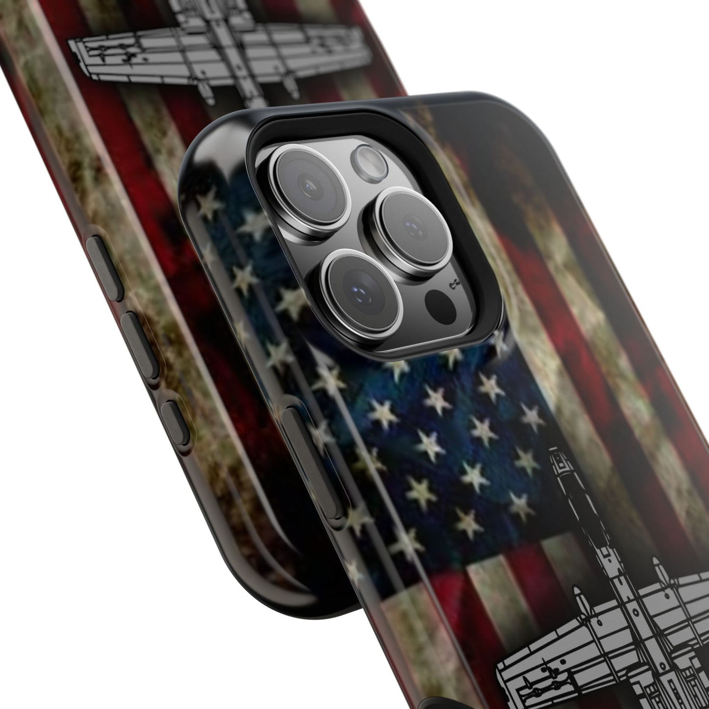 A-10 Old Glory Magnetic Tough Cases for iPhone