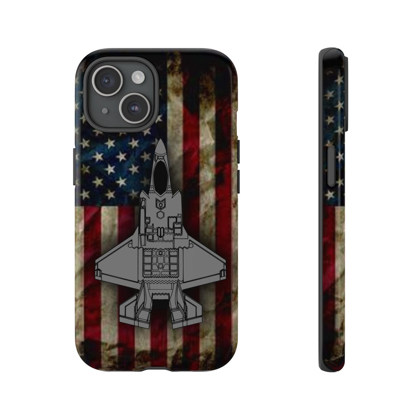 F-35A Old Glory Tough Cases for iPhone, Samsung, Google