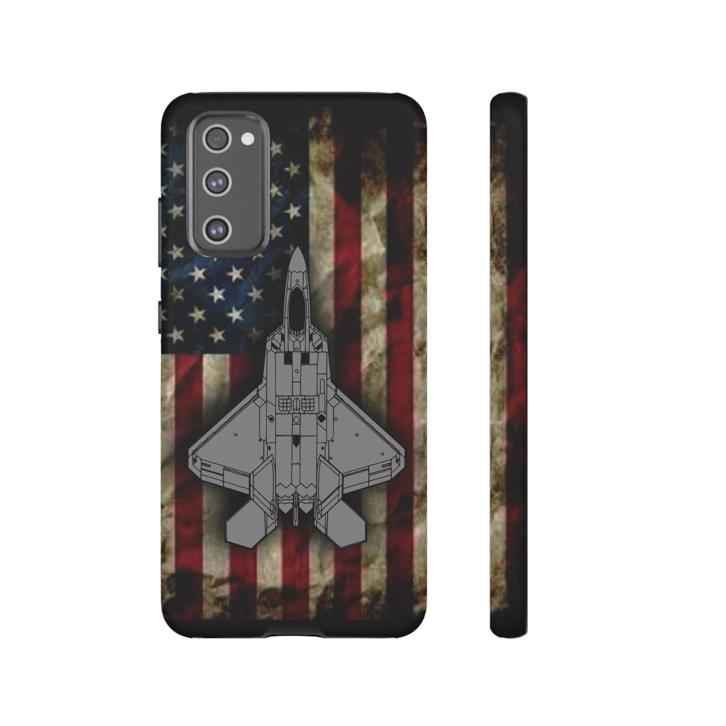 F-22 Old Glory Tough Cases for iPhone, Samsung, Google