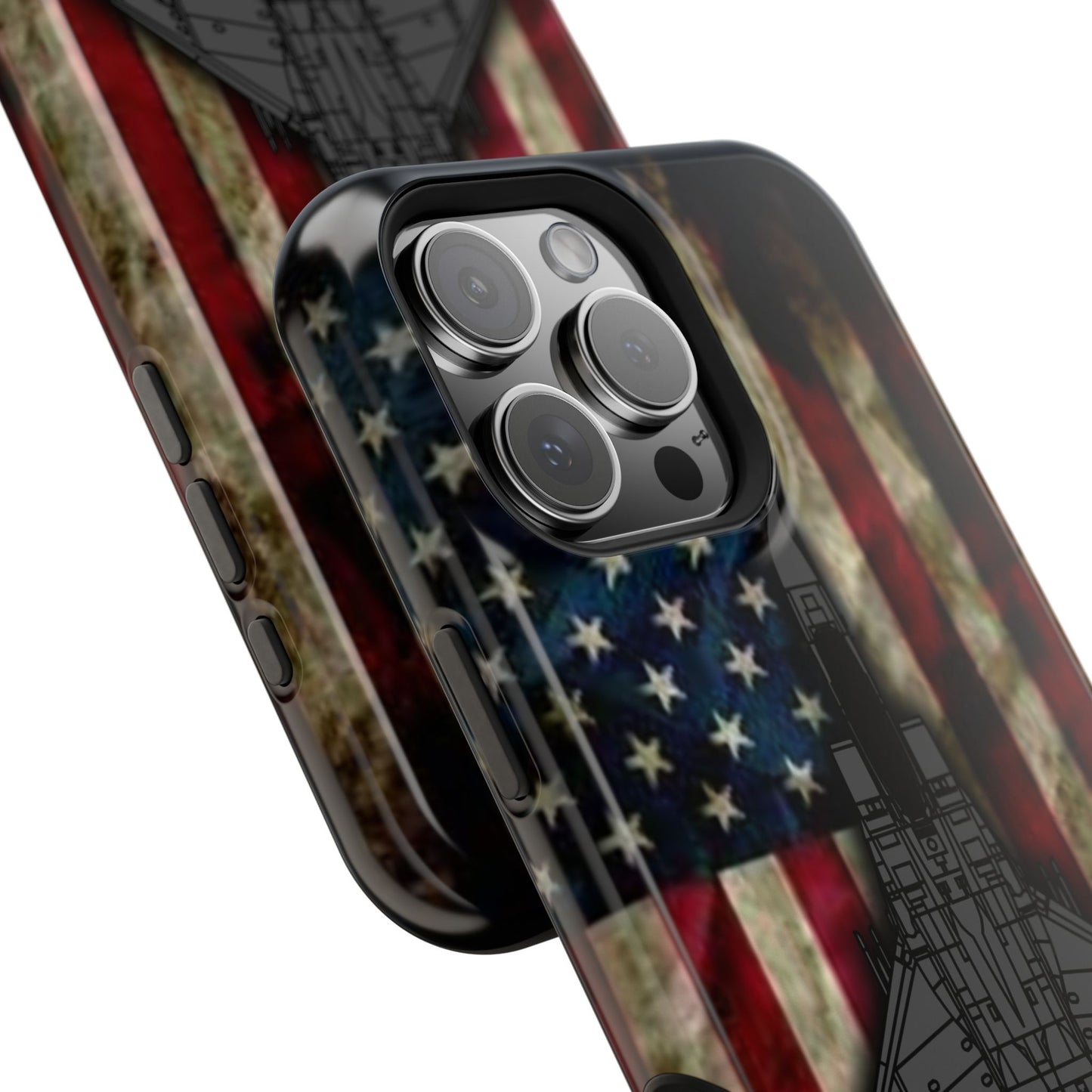 F-15E Old Glory Magnetic Tough Cases for iPhone