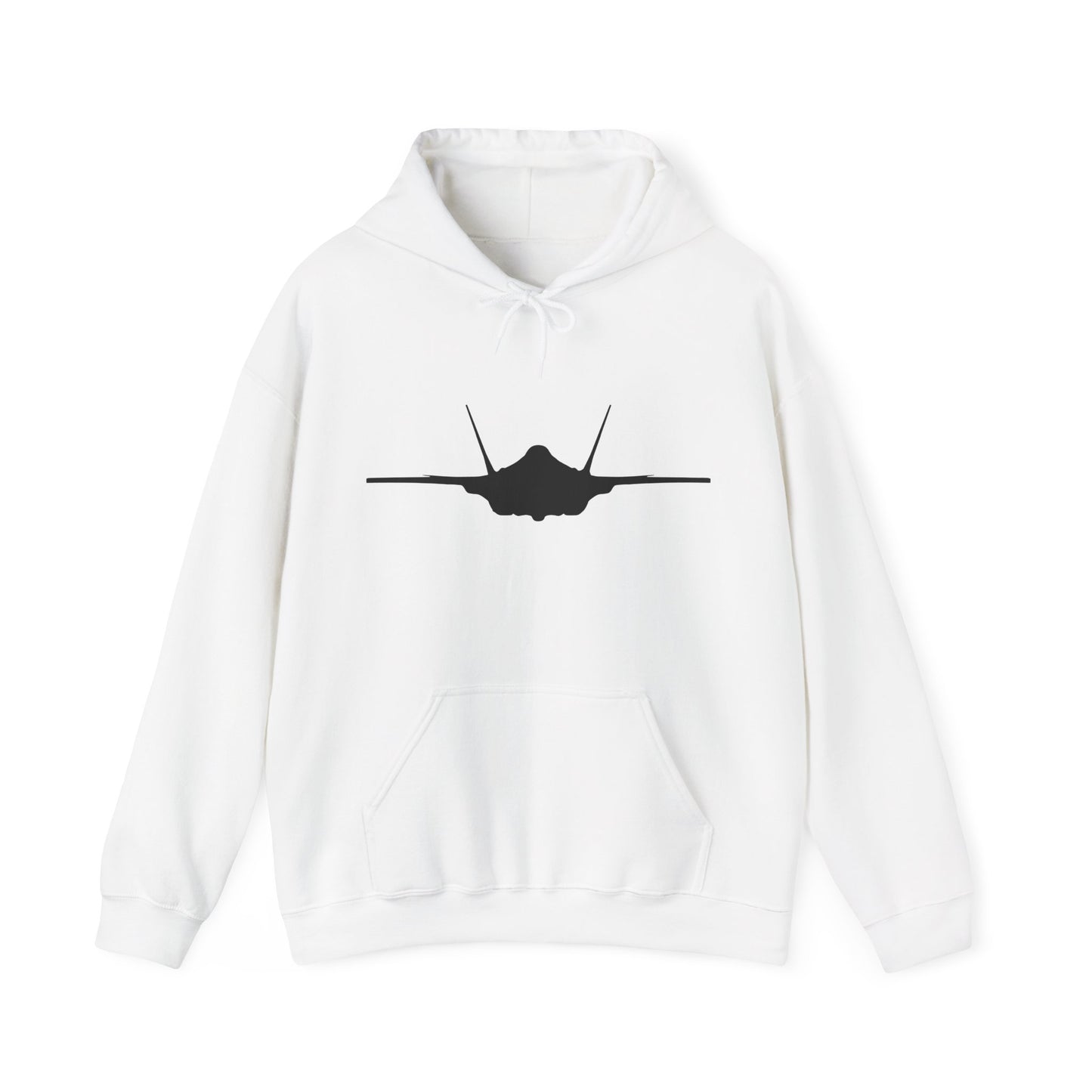 F-35 Front Silhouette Heavy Blend™ Hooded Sweatshirt