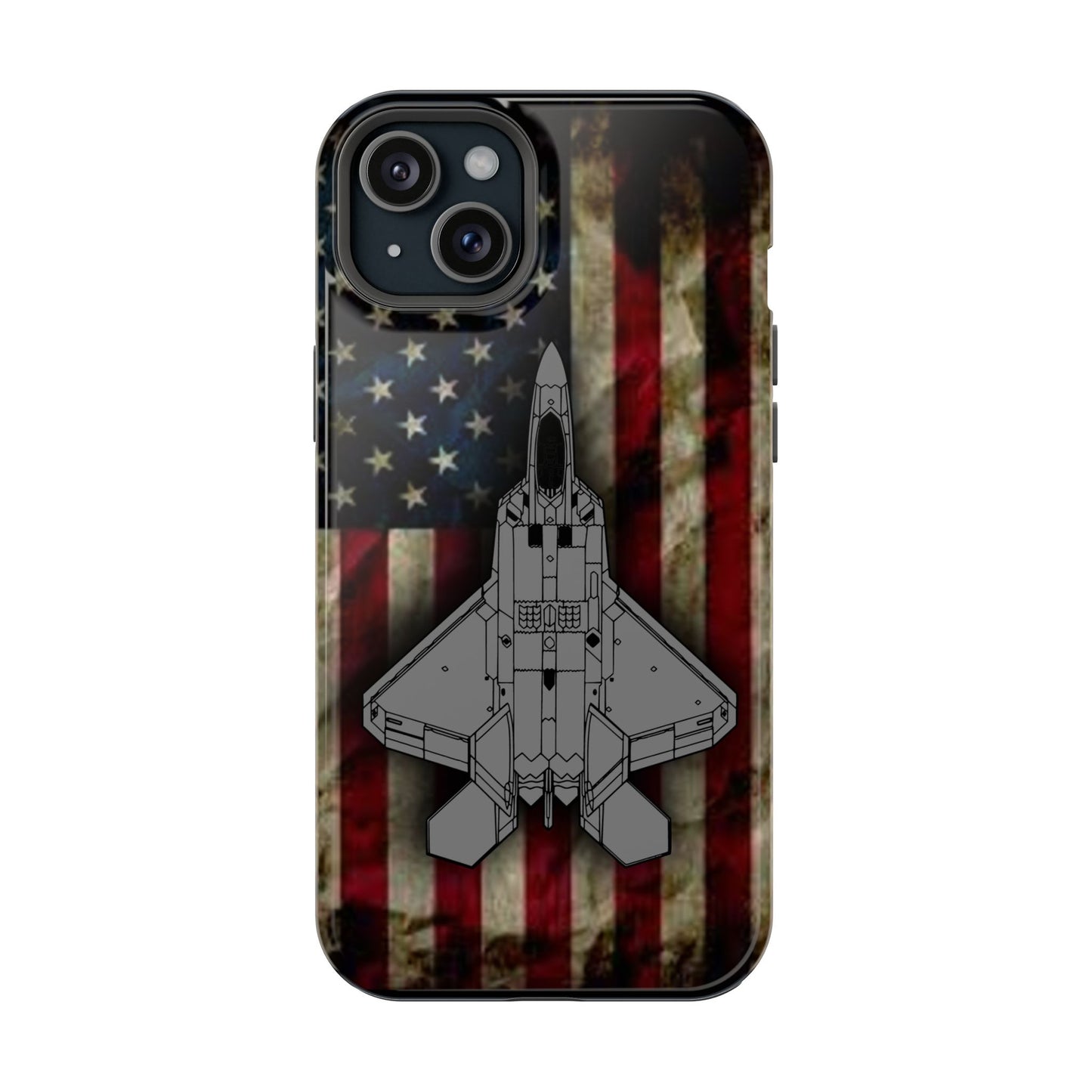 F-22 Old Glory Magnetic Tough Cases for iPhone