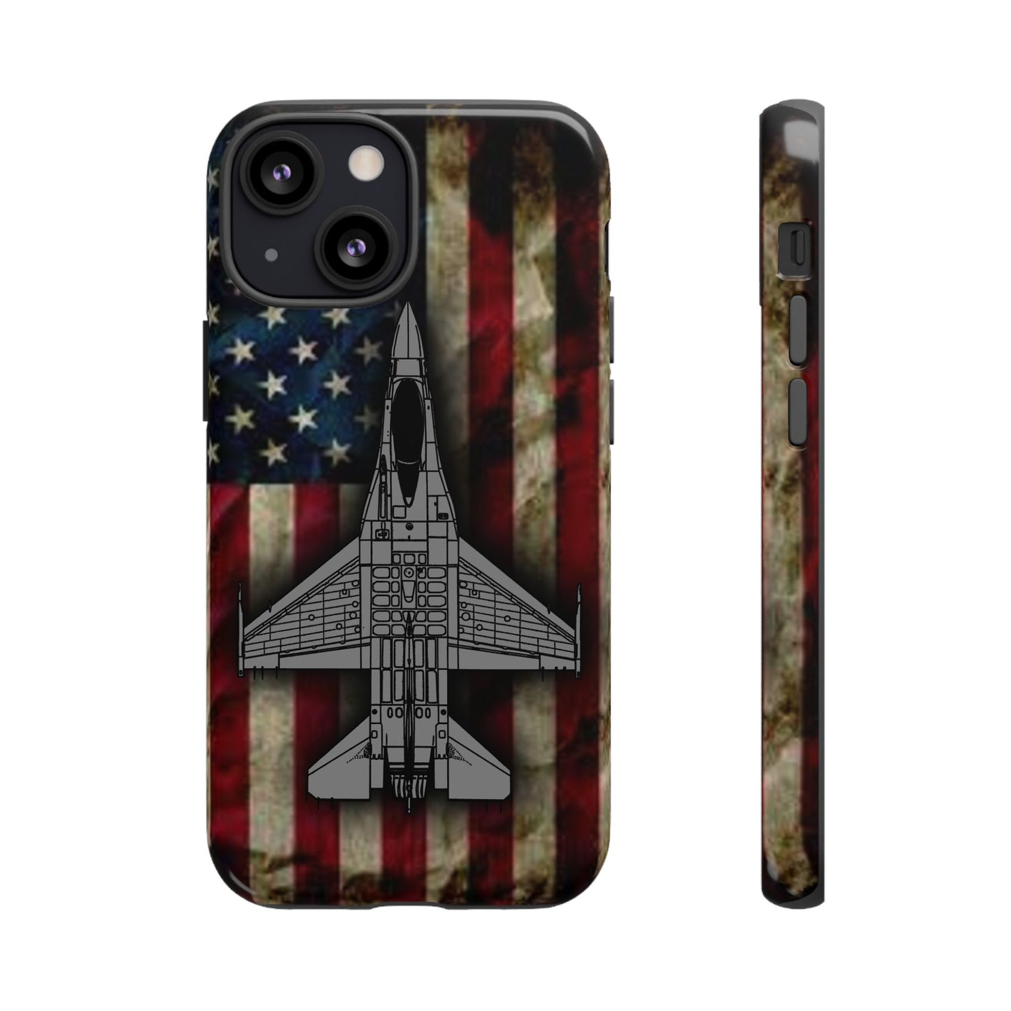 F-16 Old Glory Tough Cases for iPhone, Samsung, Google