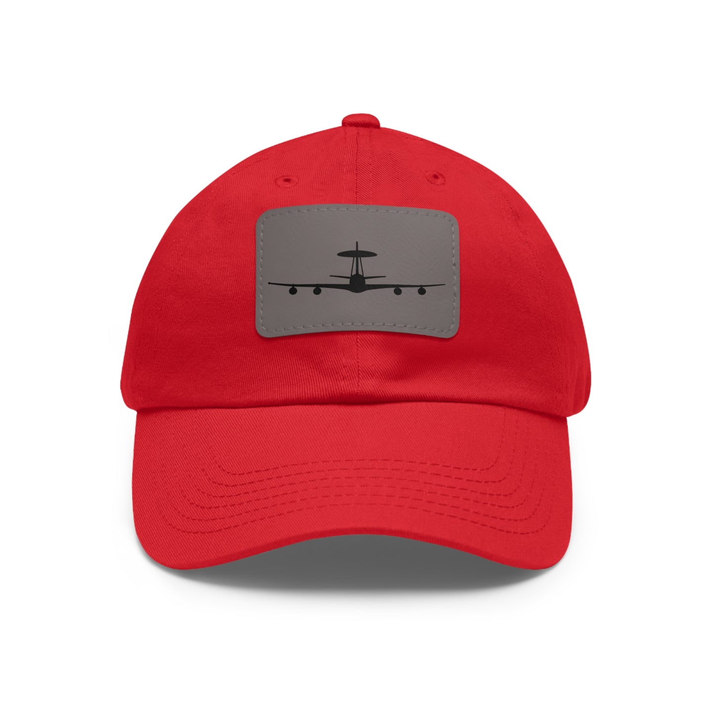 E-3 Silhouette Leather Patch Hat, Multiple Colors