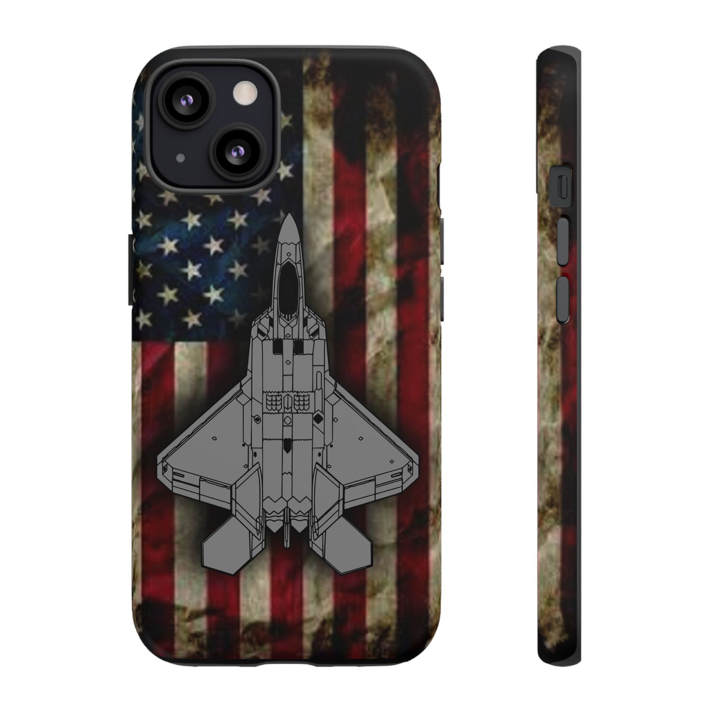 F-22 Old Glory Tough Cases for iPhone, Samsung, Google