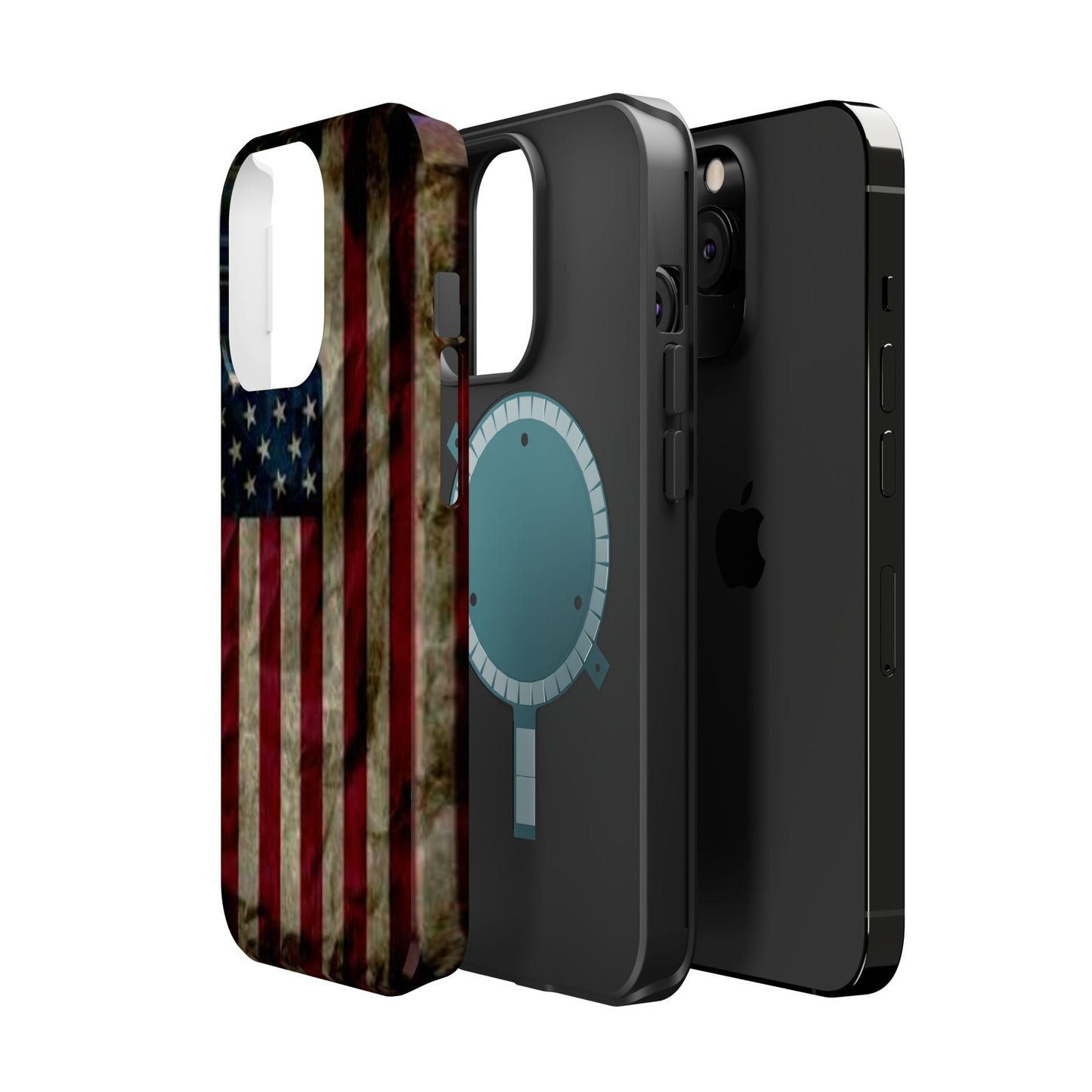 Old Glory Magnetic Tough Cases for iPhone