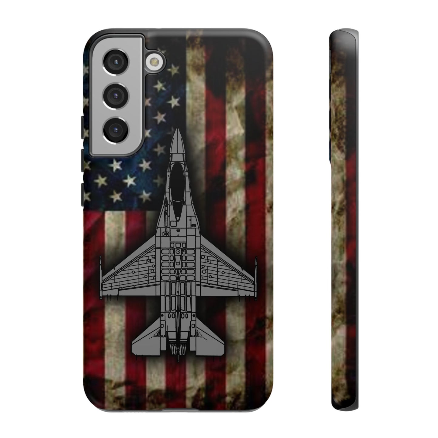 F-16 Old Glory Tough Cases for iPhone, Samsung, Google