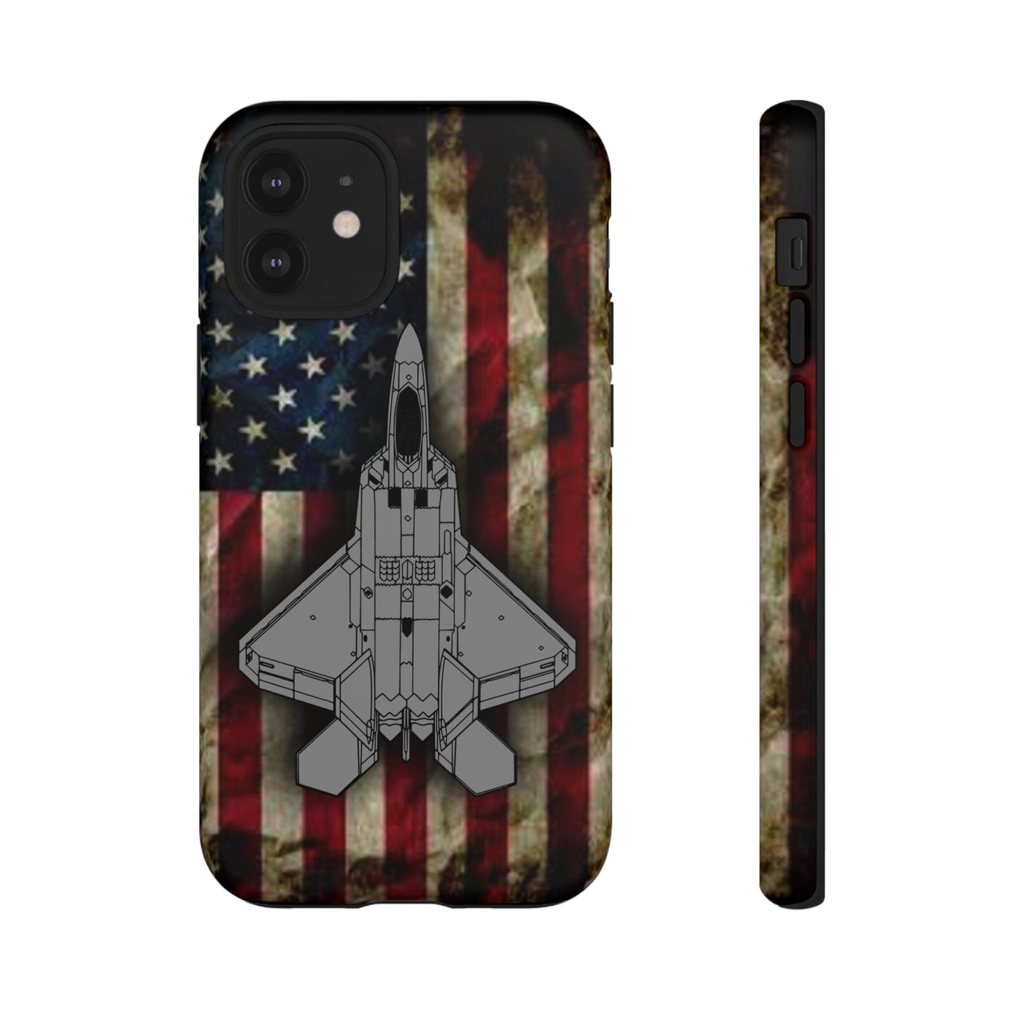 F-22 Old Glory Tough Cases for iPhone, Samsung, Google