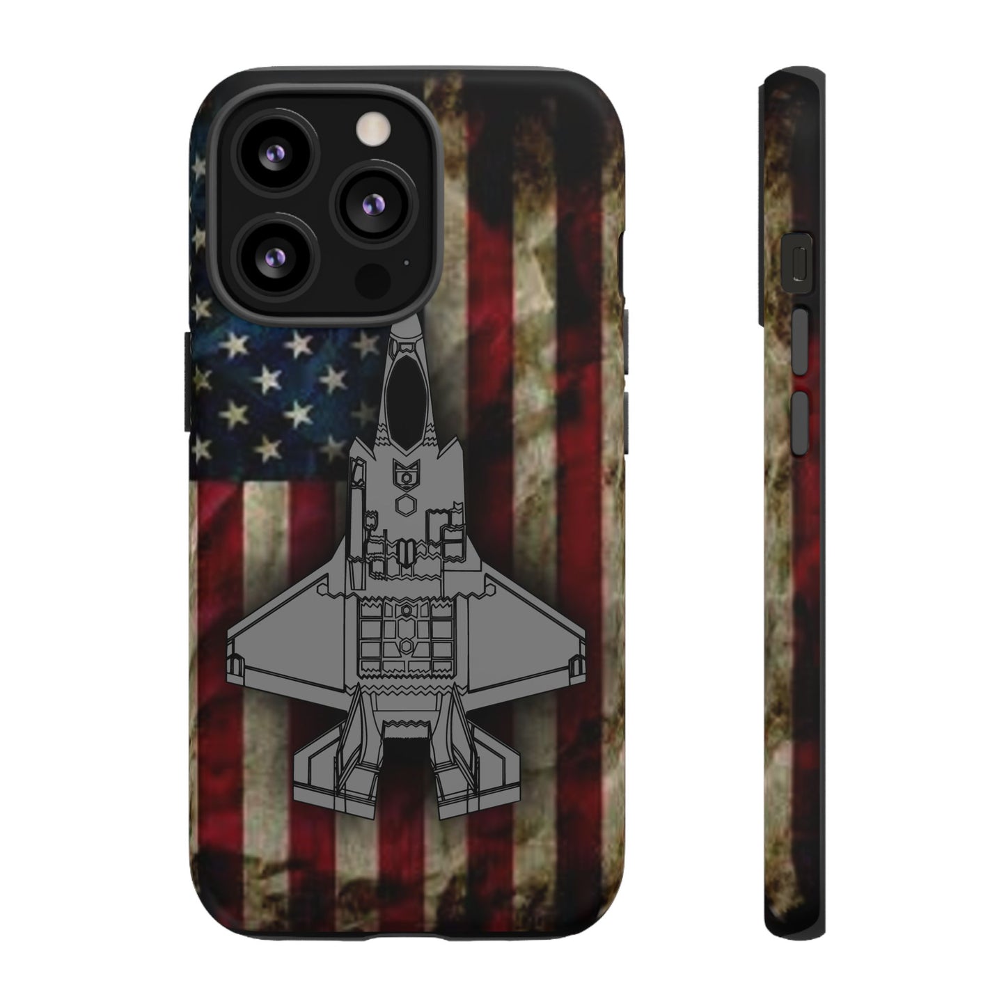 F-35A Old Glory Tough Cases for iPhone, Samsung, Google