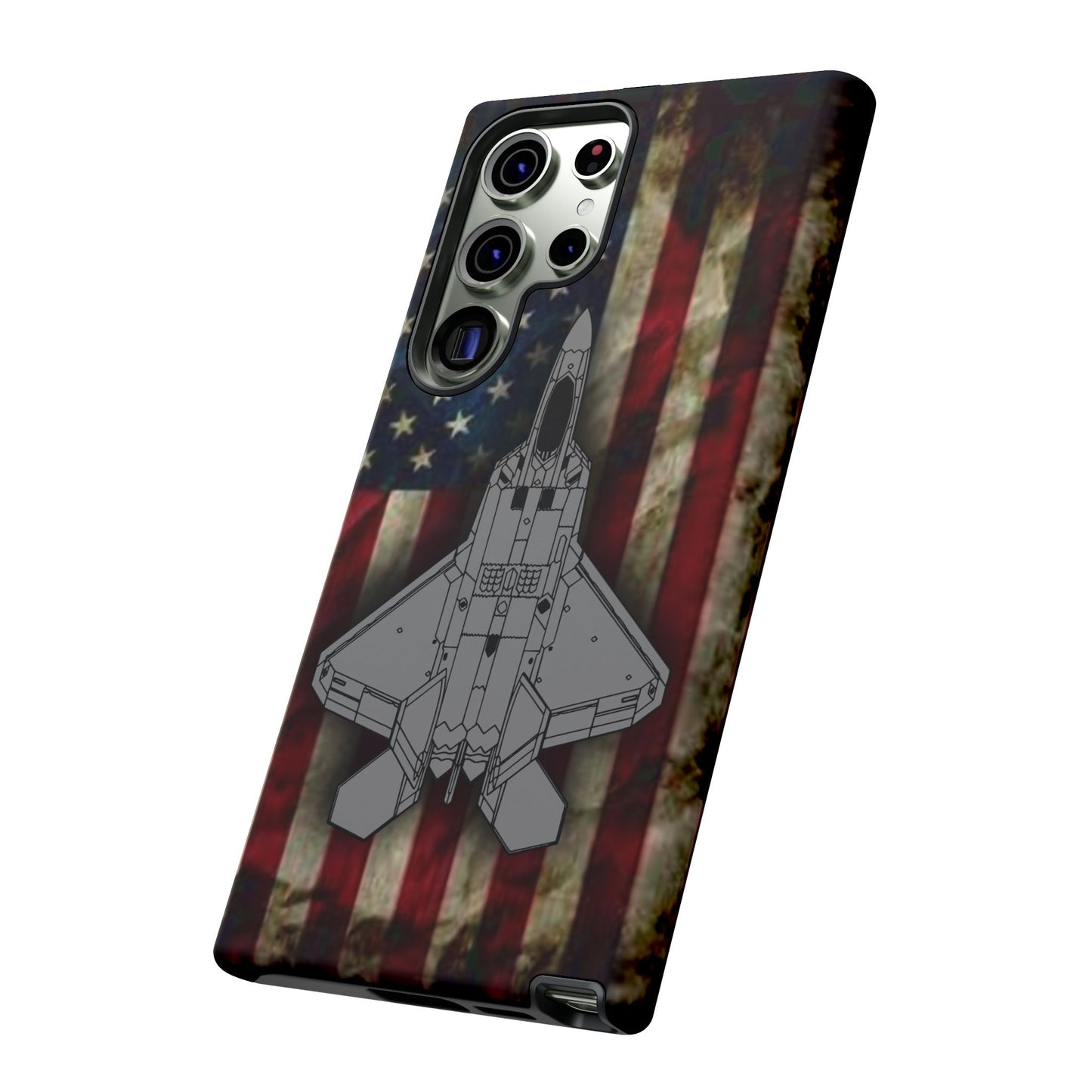 F-22 Old Glory Tough Cases for iPhone, Samsung, Google