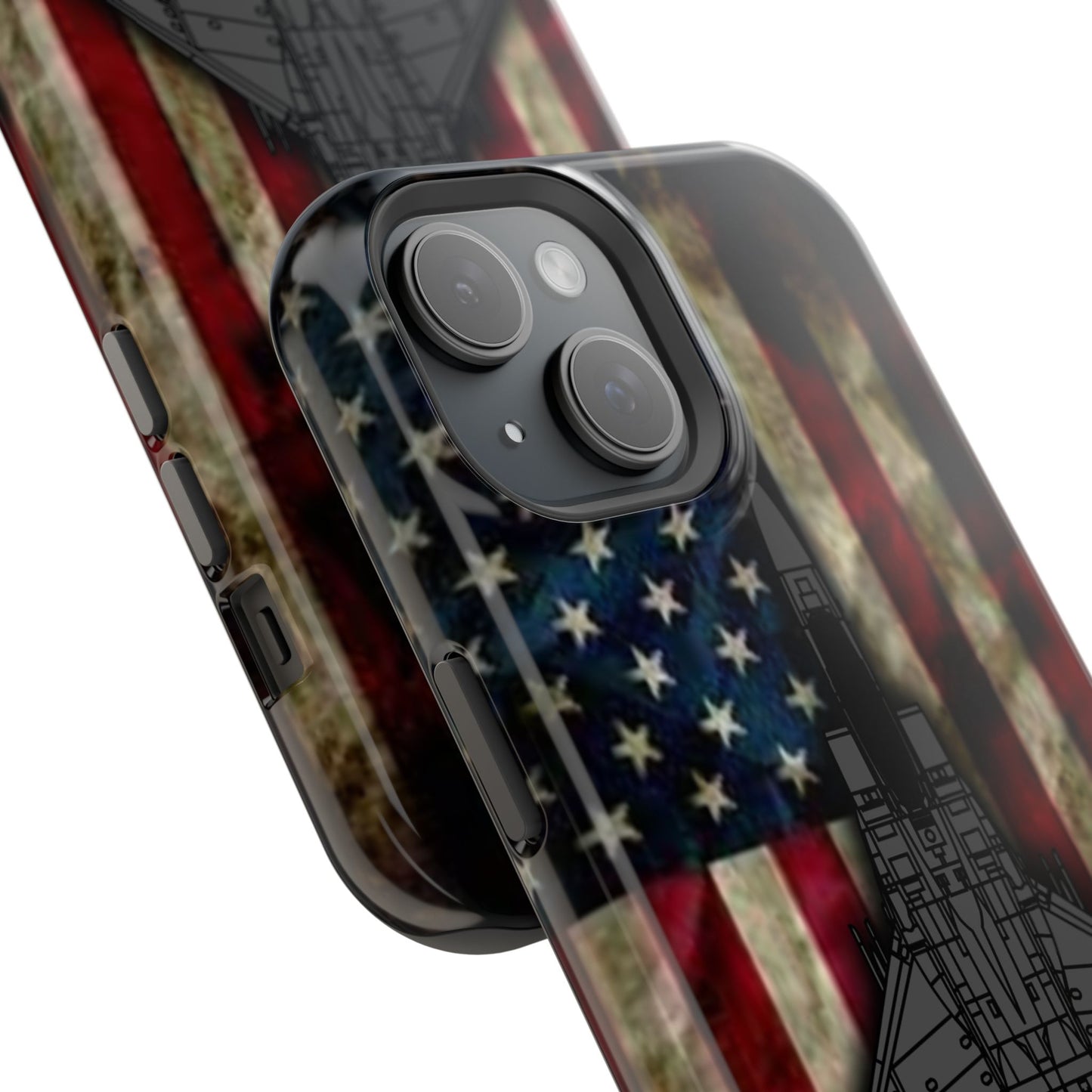 F-15E Old Glory Magnetic Tough Cases for iPhone