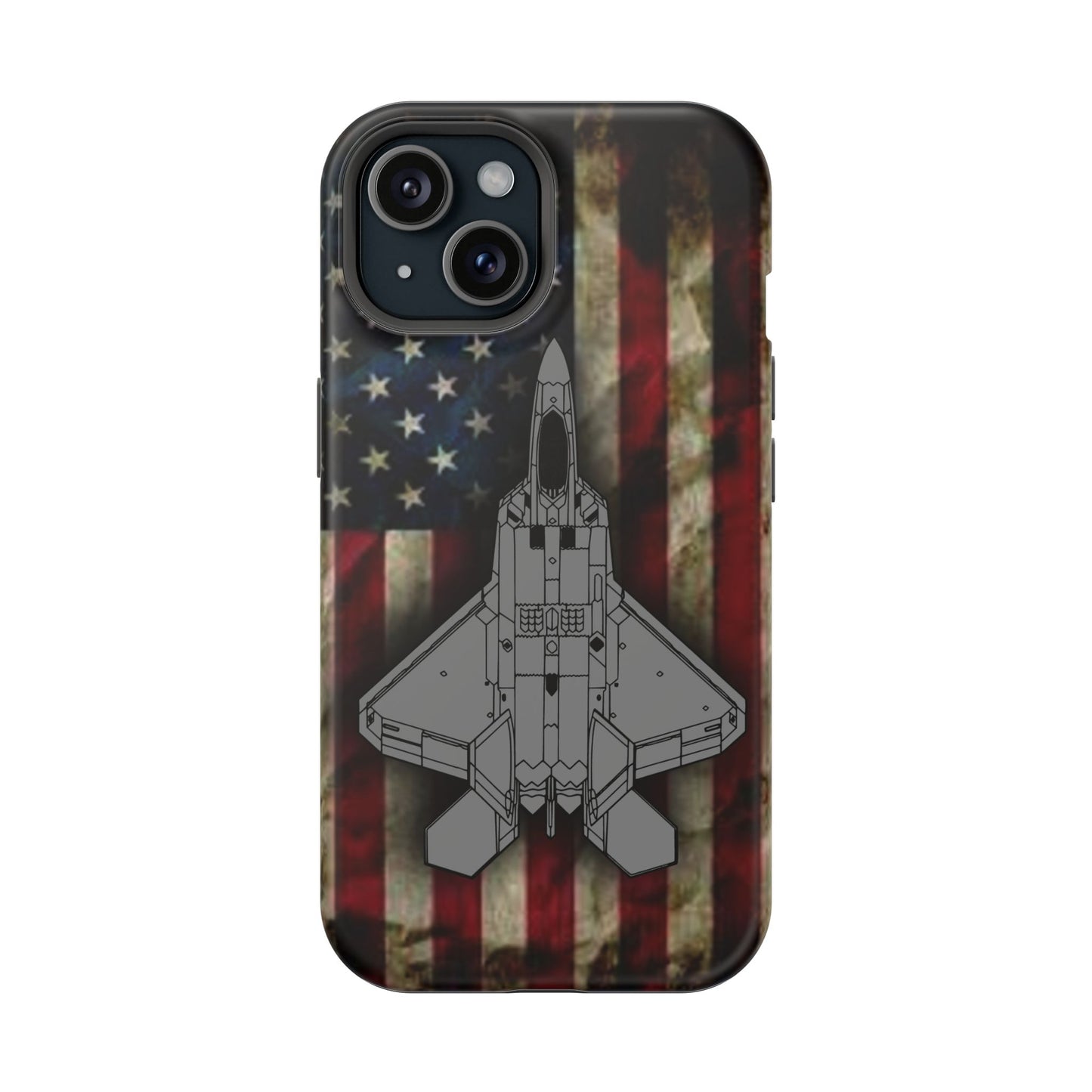 F-22 Old Glory Magnetic Tough Cases for iPhone