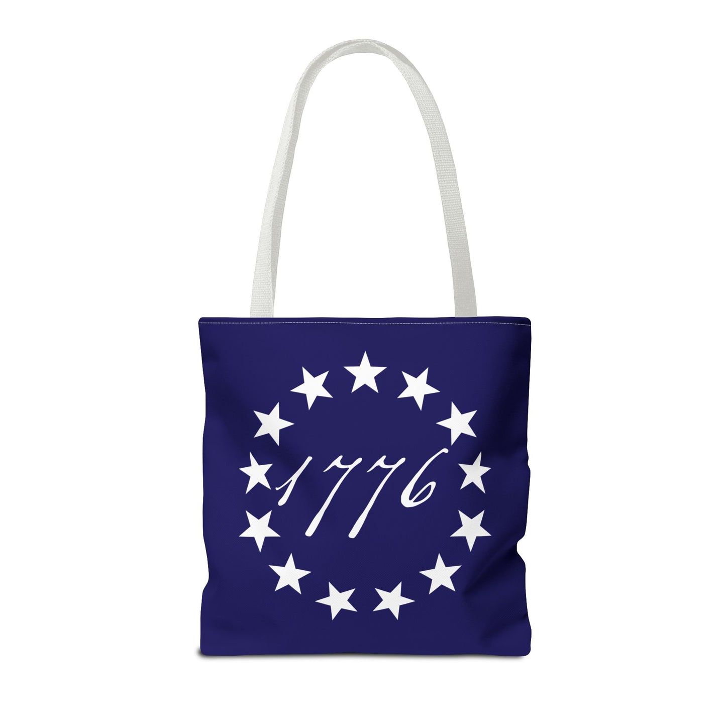 1776 Betsy Ross Flag Tote Bag — Patriotic Independence Day Grocery & Beach Tote