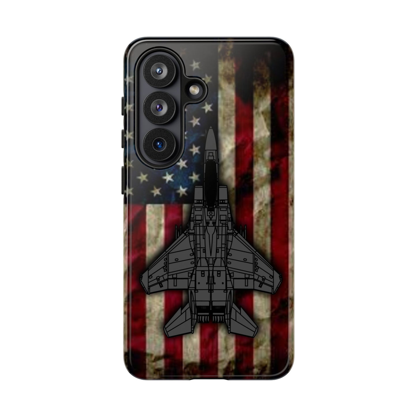 F-15E Old Glory Tough Cases for iPhone, Samsung, Google