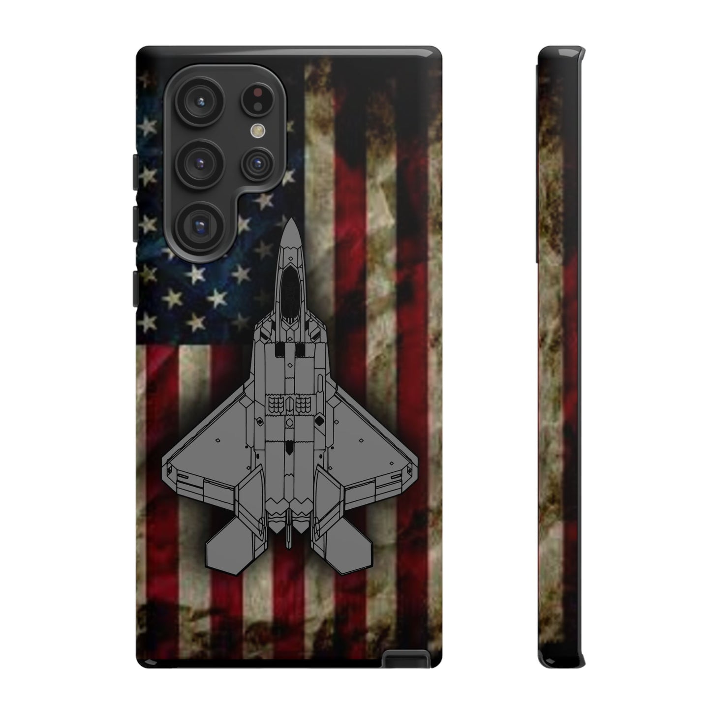 F-22 Old Glory Tough Cases for iPhone, Samsung, Google