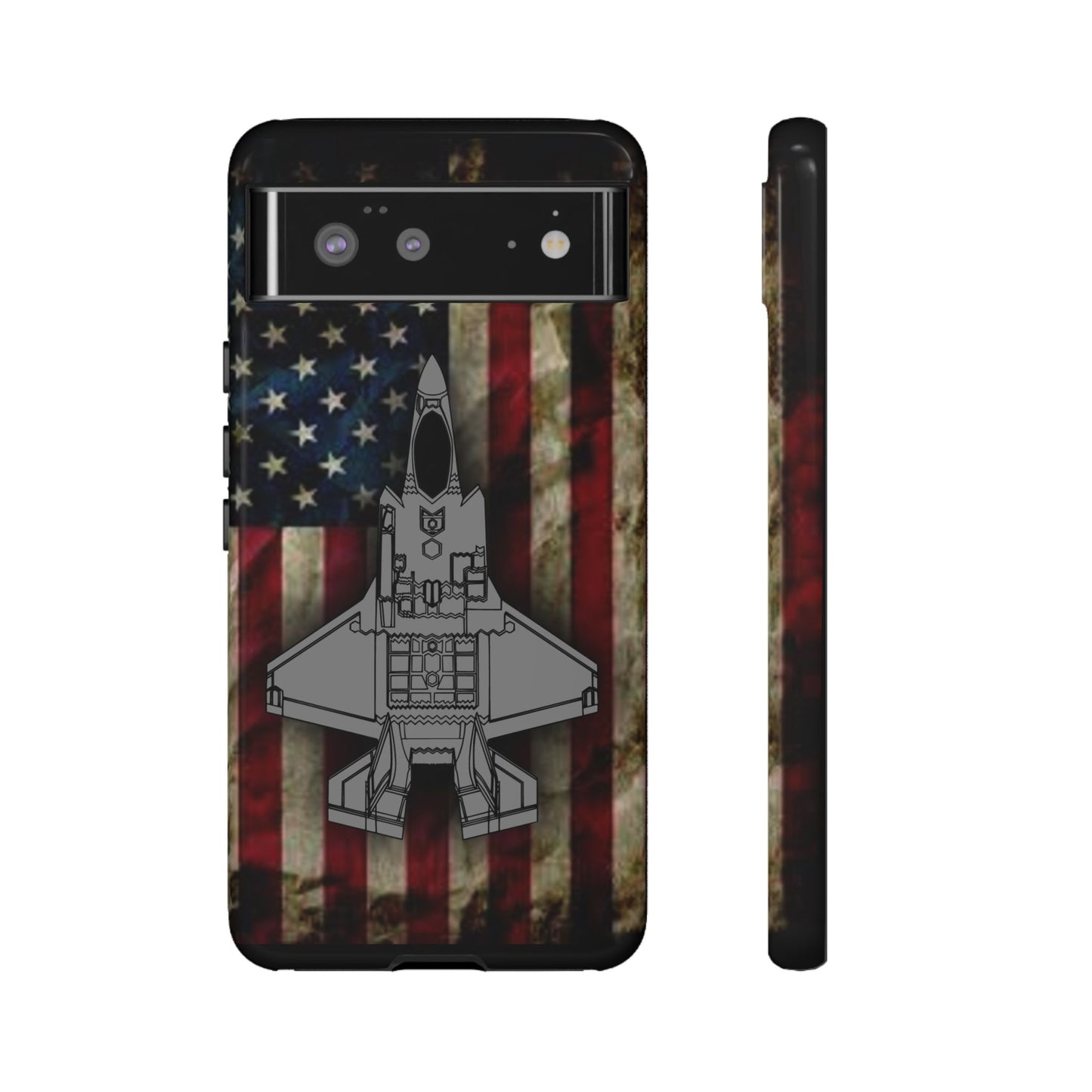 F-35A Old Glory Tough Cases for iPhone, Samsung, Google